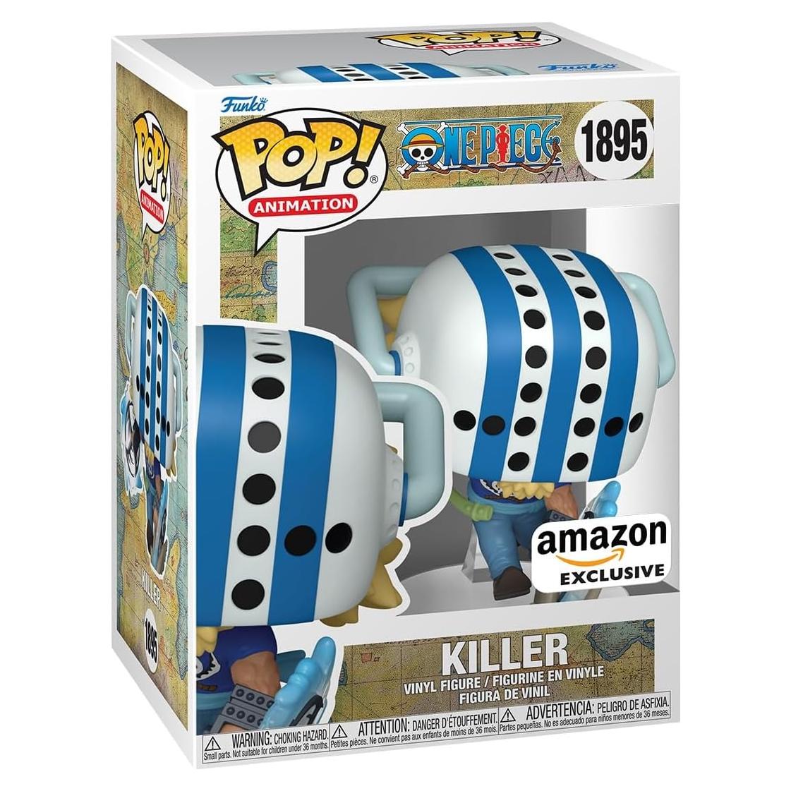 Figura Funko Pop One Piece Killer 9.8 cm Vinilo Coleccionable