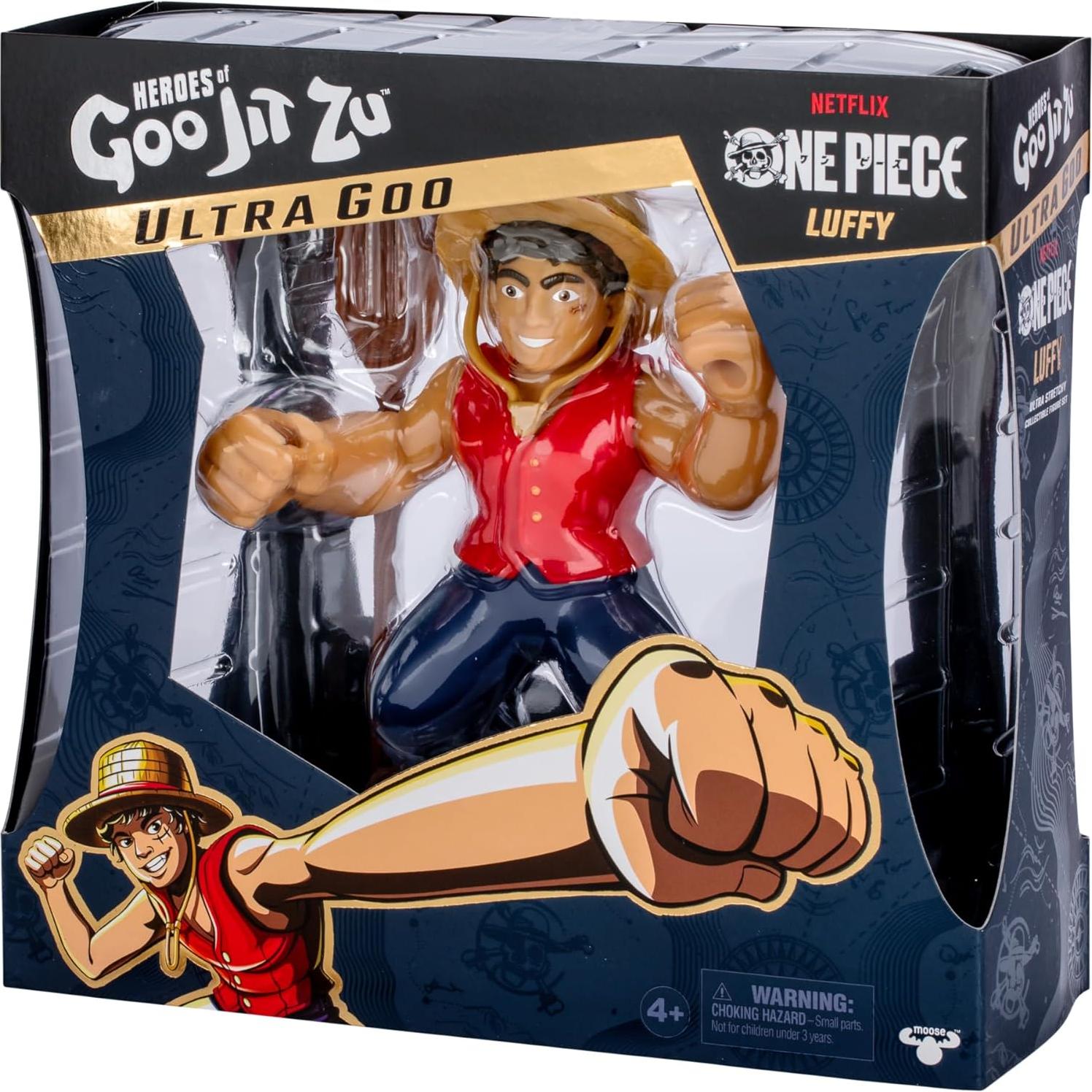 Figura de Acción Goo Jit Zu Luffy One Piece 19x9x19.5cm