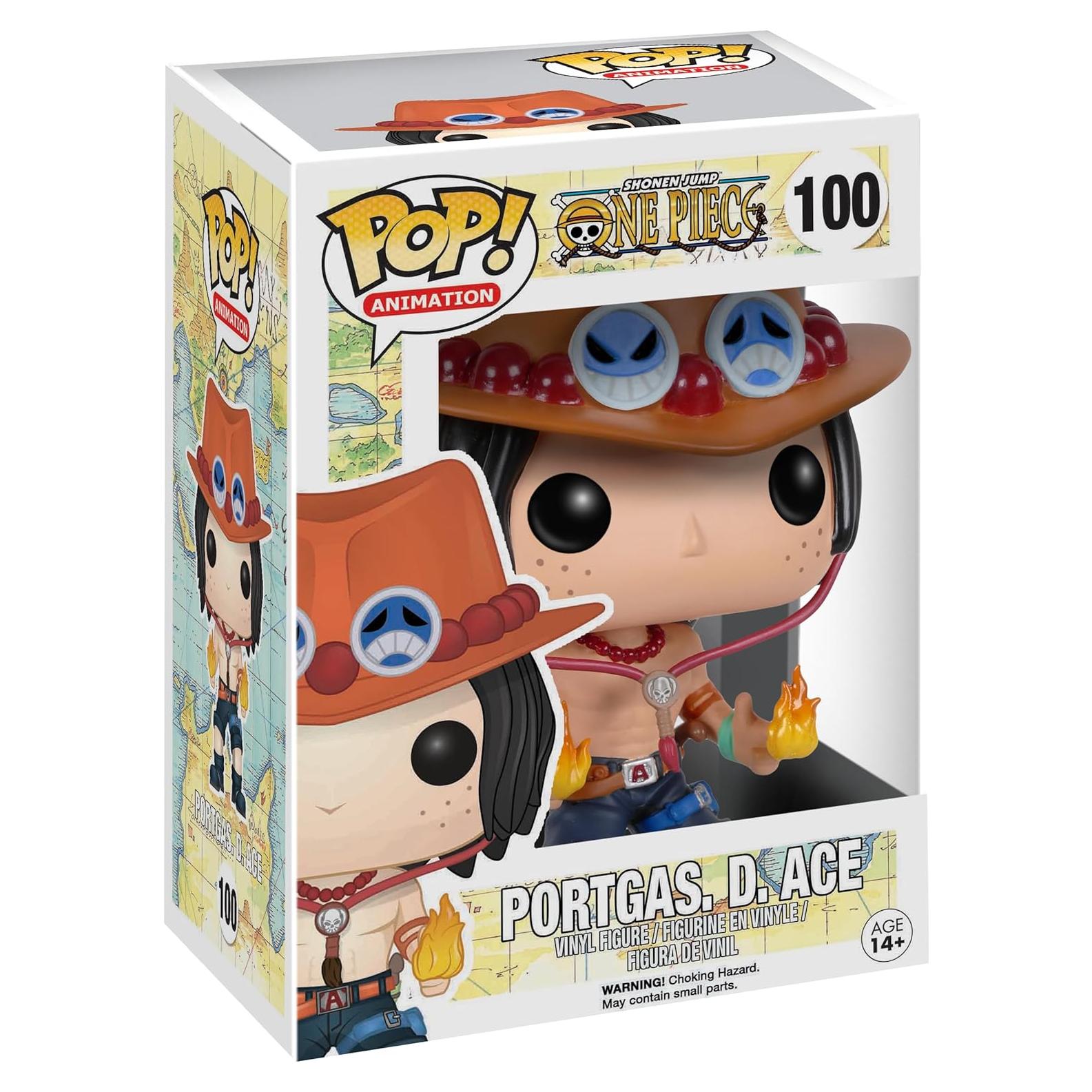 Figura de Acción Funko POP One Piece Portgas D. Ace 9.5 cm