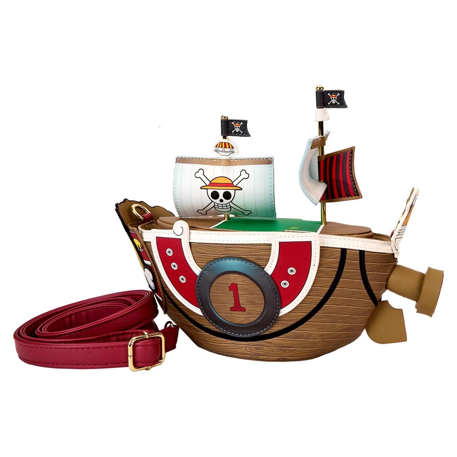 Bolso Cruzado Figural Loungefly One Piece Thousand Sunny