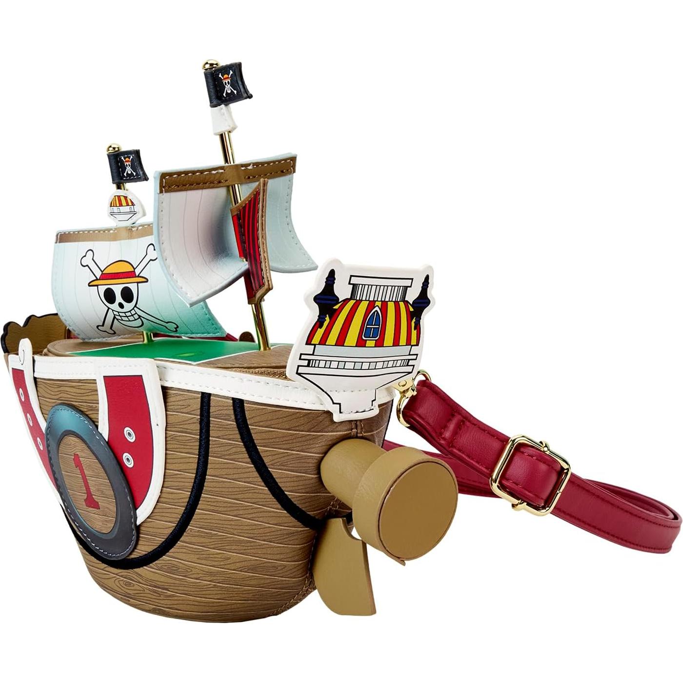 Bolso Cruzado Figural Loungefly One Piece Thousand Sunny