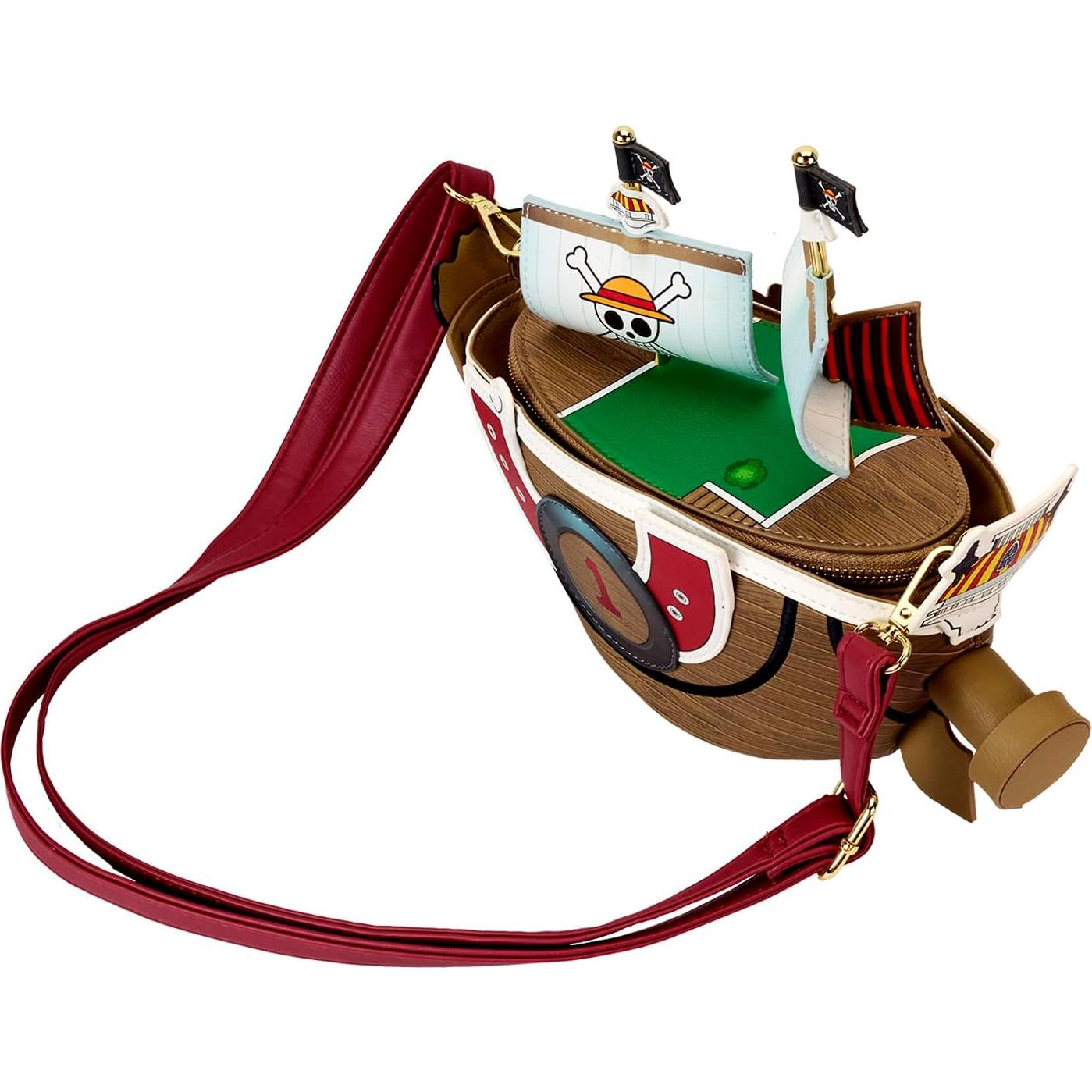 Bolso Cruzado Figural Loungefly One Piece Thousand Sunny