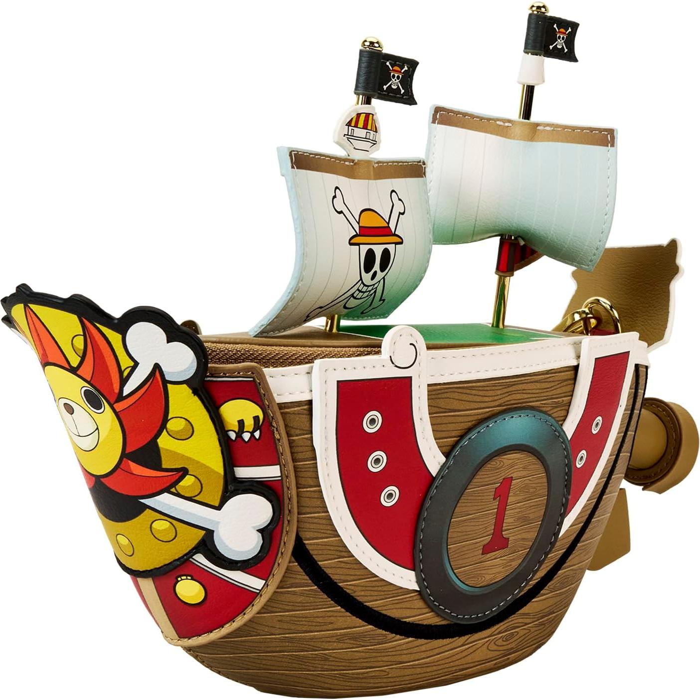 Bolso Cruzado Figural Loungefly One Piece Thousand Sunny