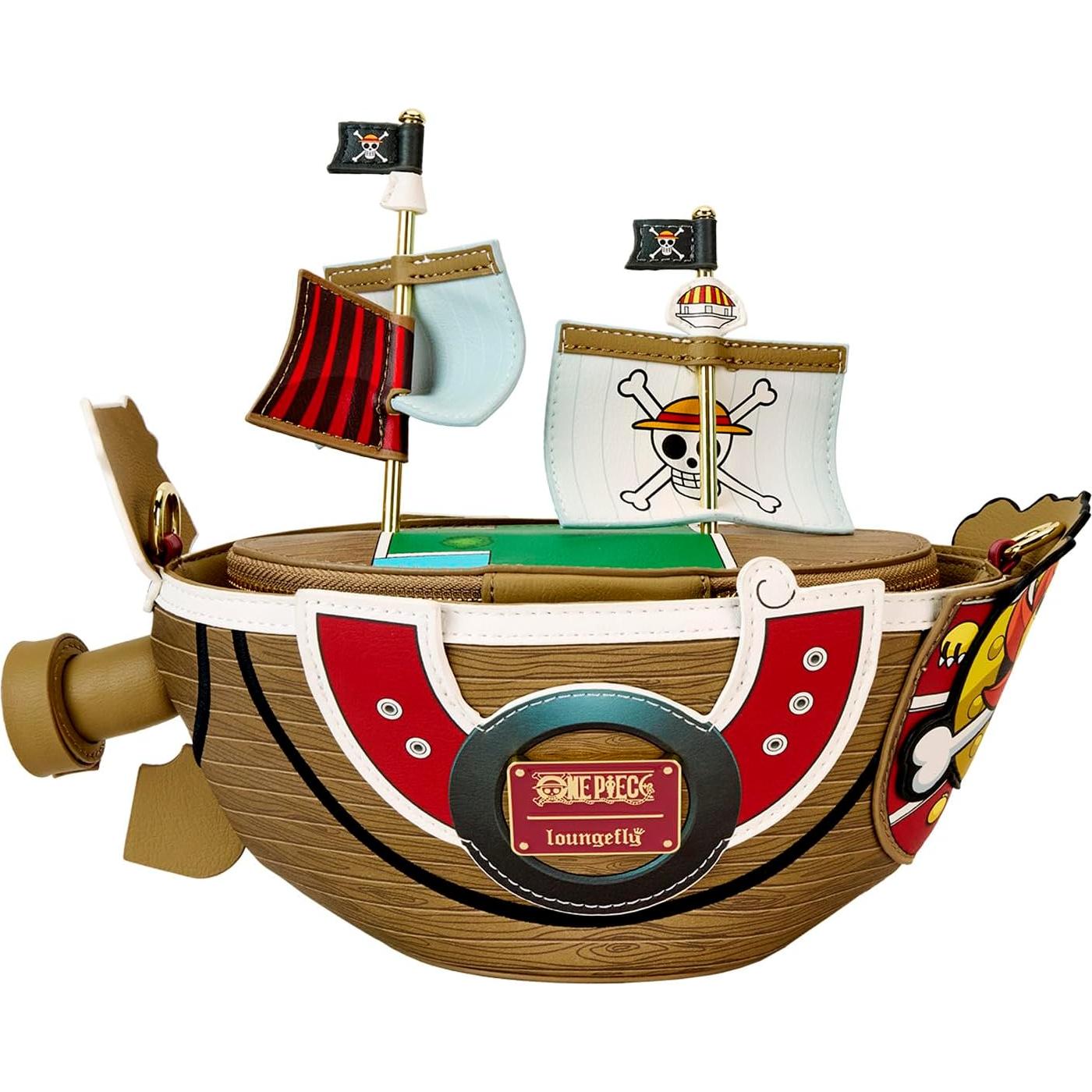Bolso Cruzado Figural Loungefly One Piece Thousand Sunny