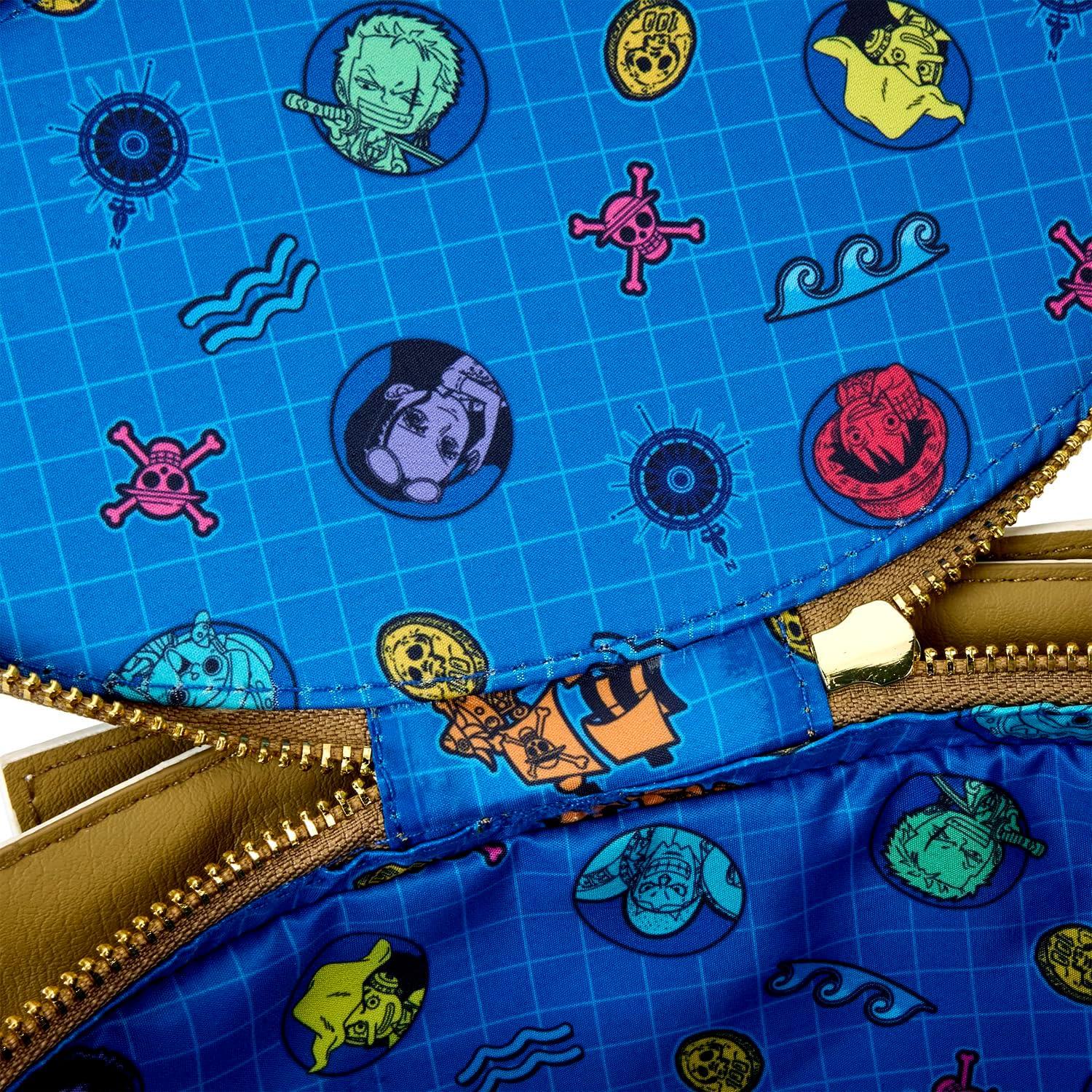 Bolso Cruzado Figural Loungefly One Piece Thousand Sunny
