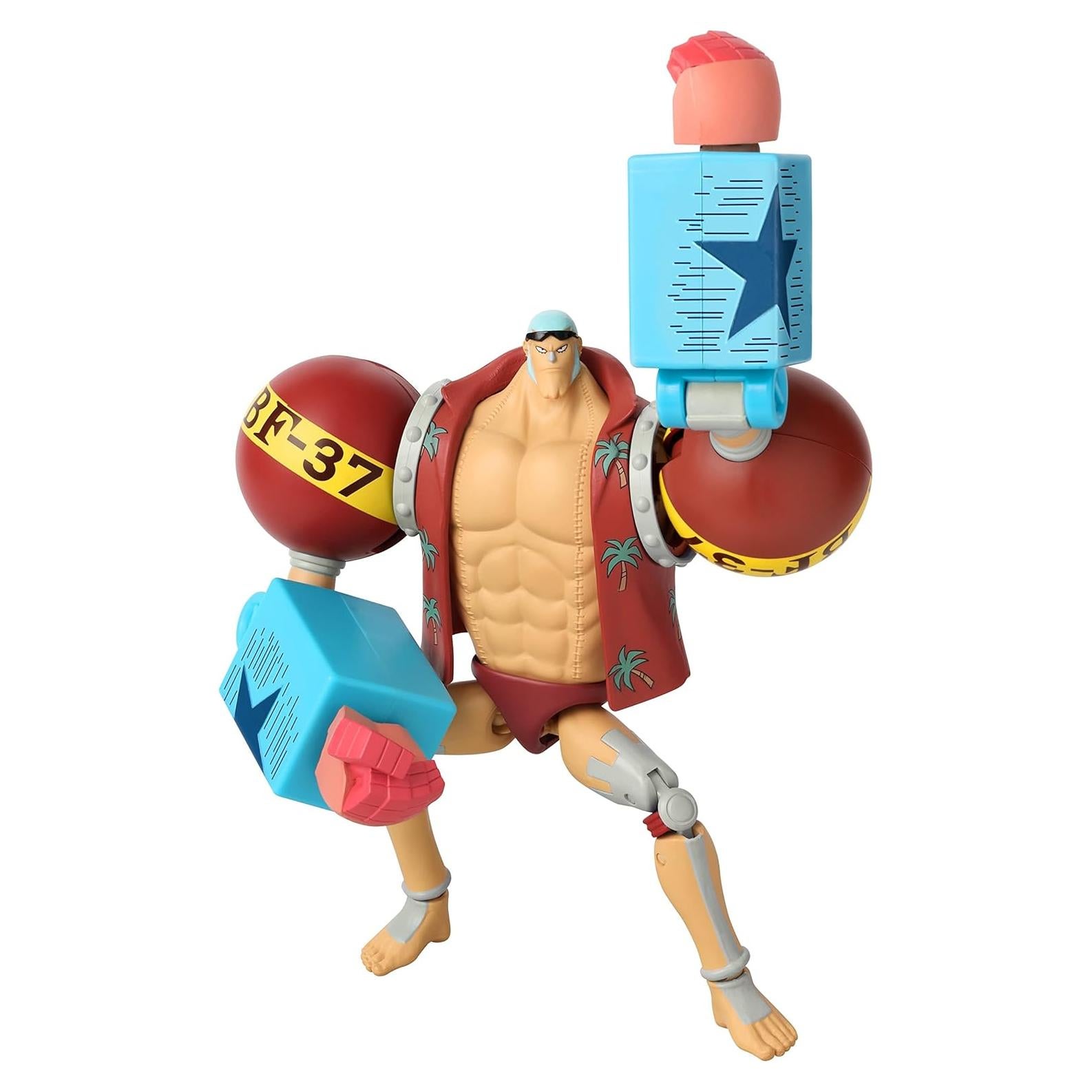 Figura de Acción Bandai One Piece Franky 17cm Articulada