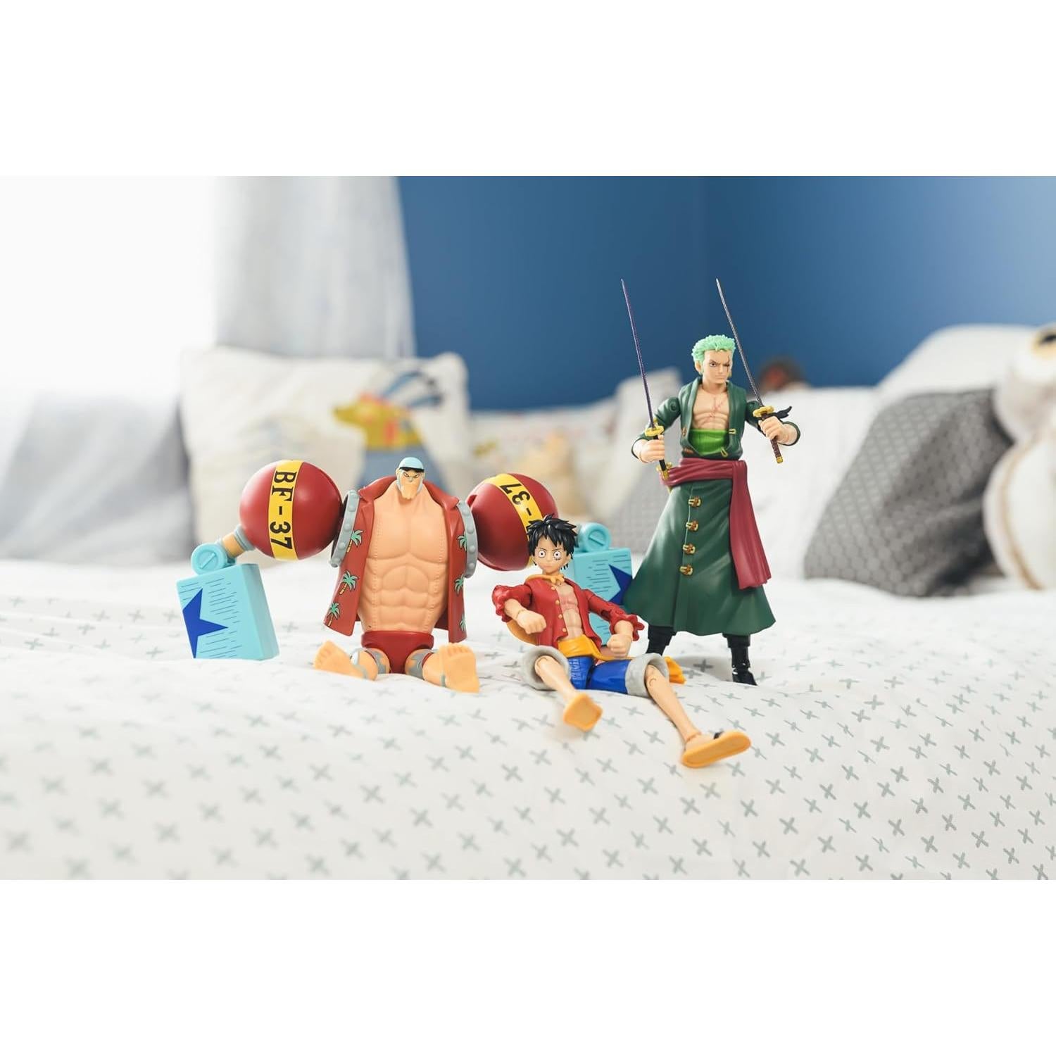 Figura de Acción Bandai One Piece Franky 17cm Articulada