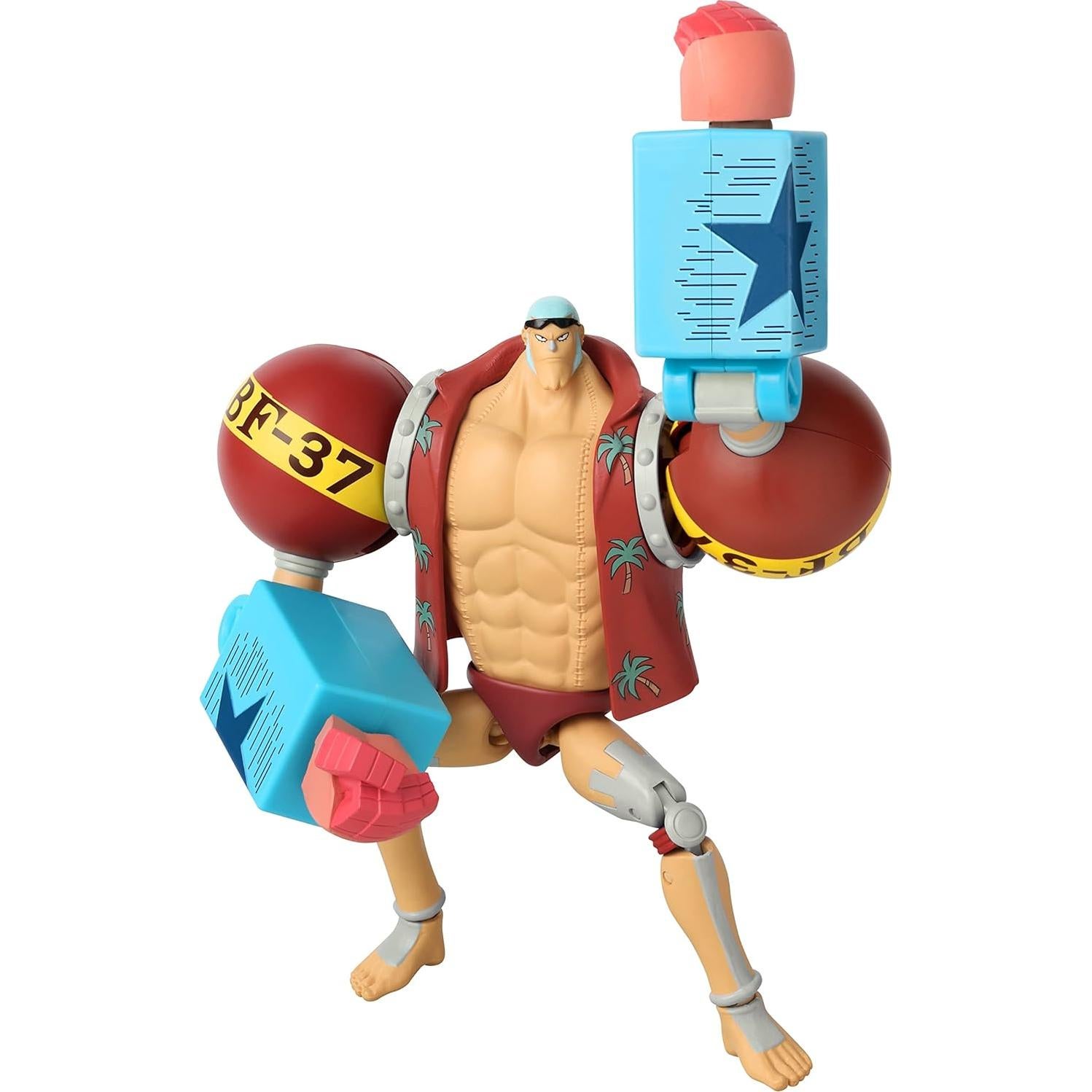 Figura de Acción Bandai One Piece Franky 17cm Articulada