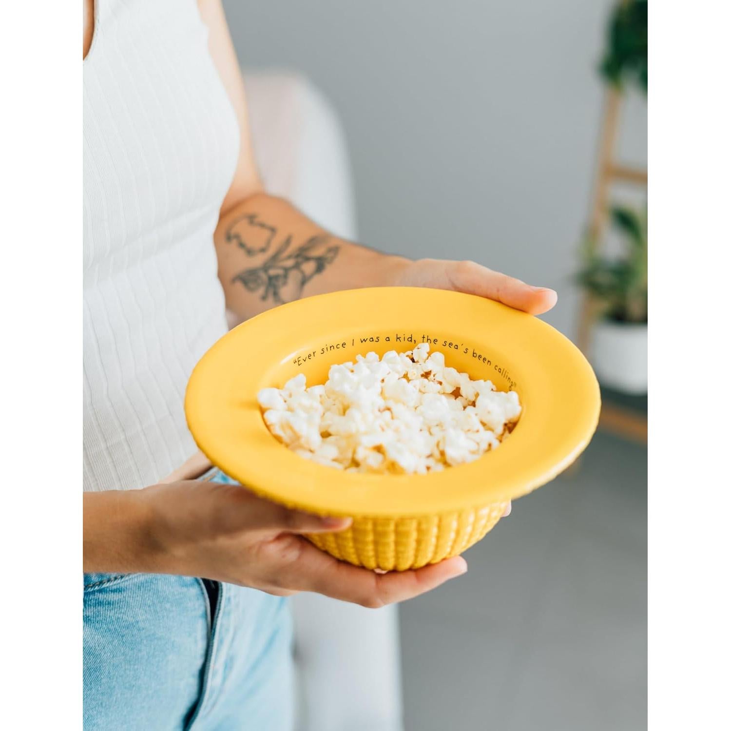 Tazón de Cerámica One Piece Grupo Erik 500 ml Amarillo