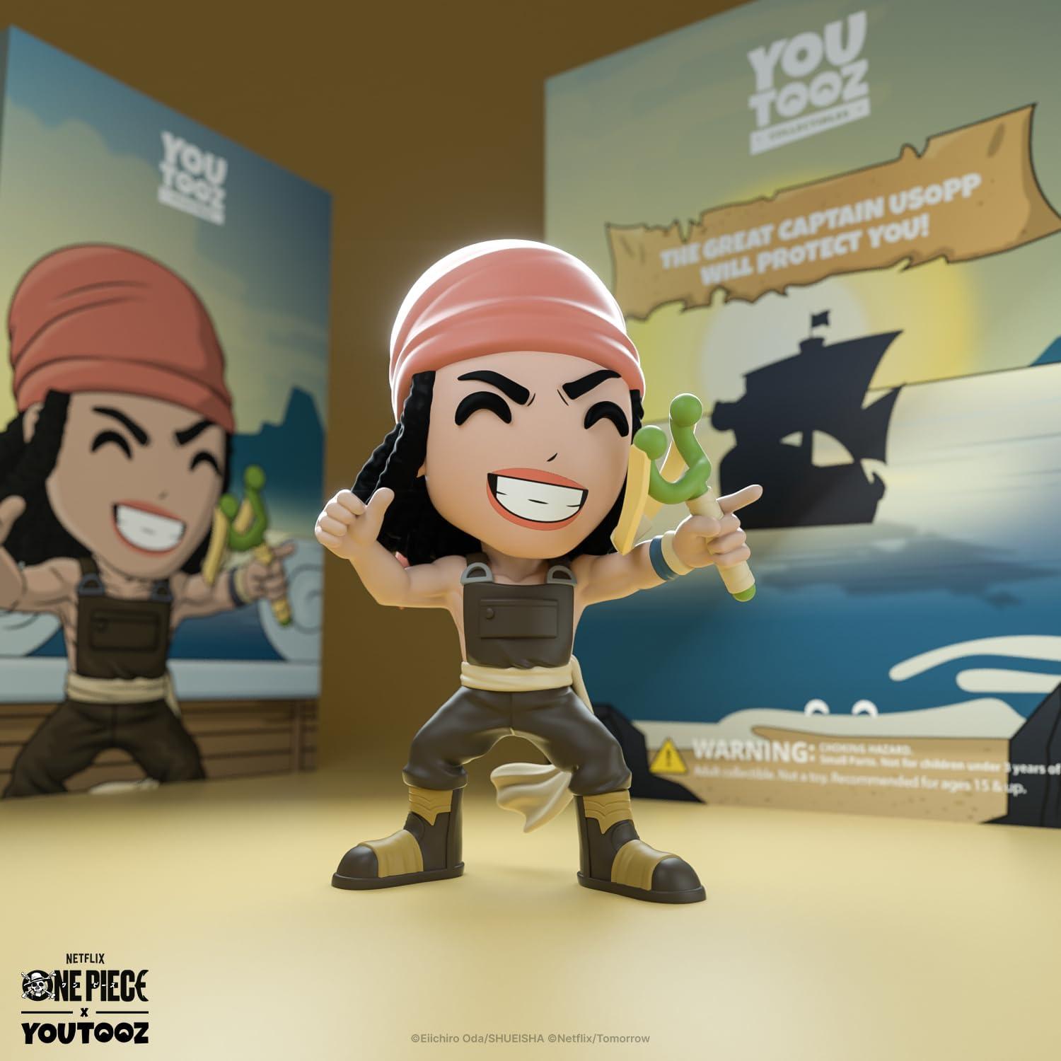 Figura de Vinilo Youtooz Usopp 11.43 cm One Piece Coleccionable