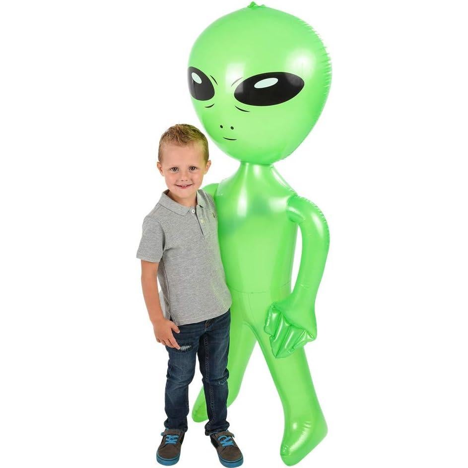 Inflable Jumbo Alienígena Novelty 121.9 cm Colores Asortidos
