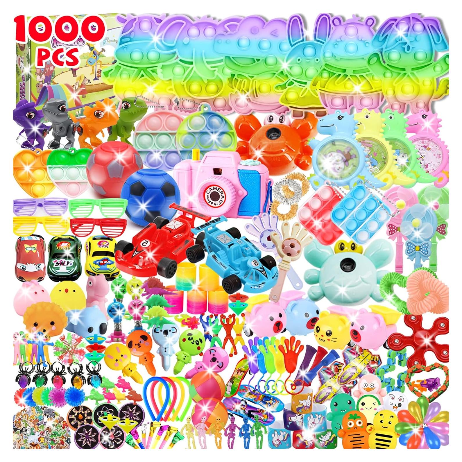 Paquete de 1000+ Juguetes Antiestrés WEBROD para Niños