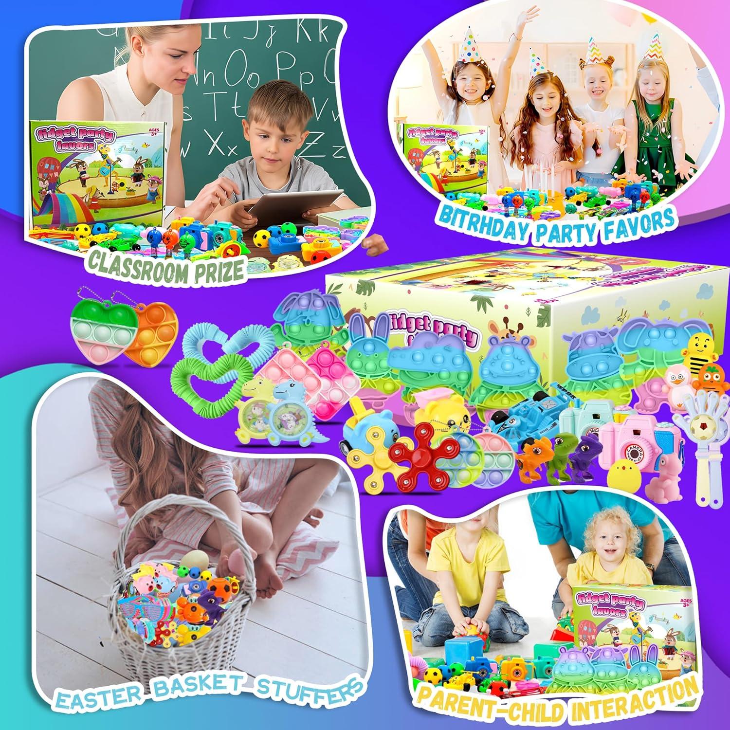 Paquete de 1000+ Juguetes Antiestrés WEBROD para Niños