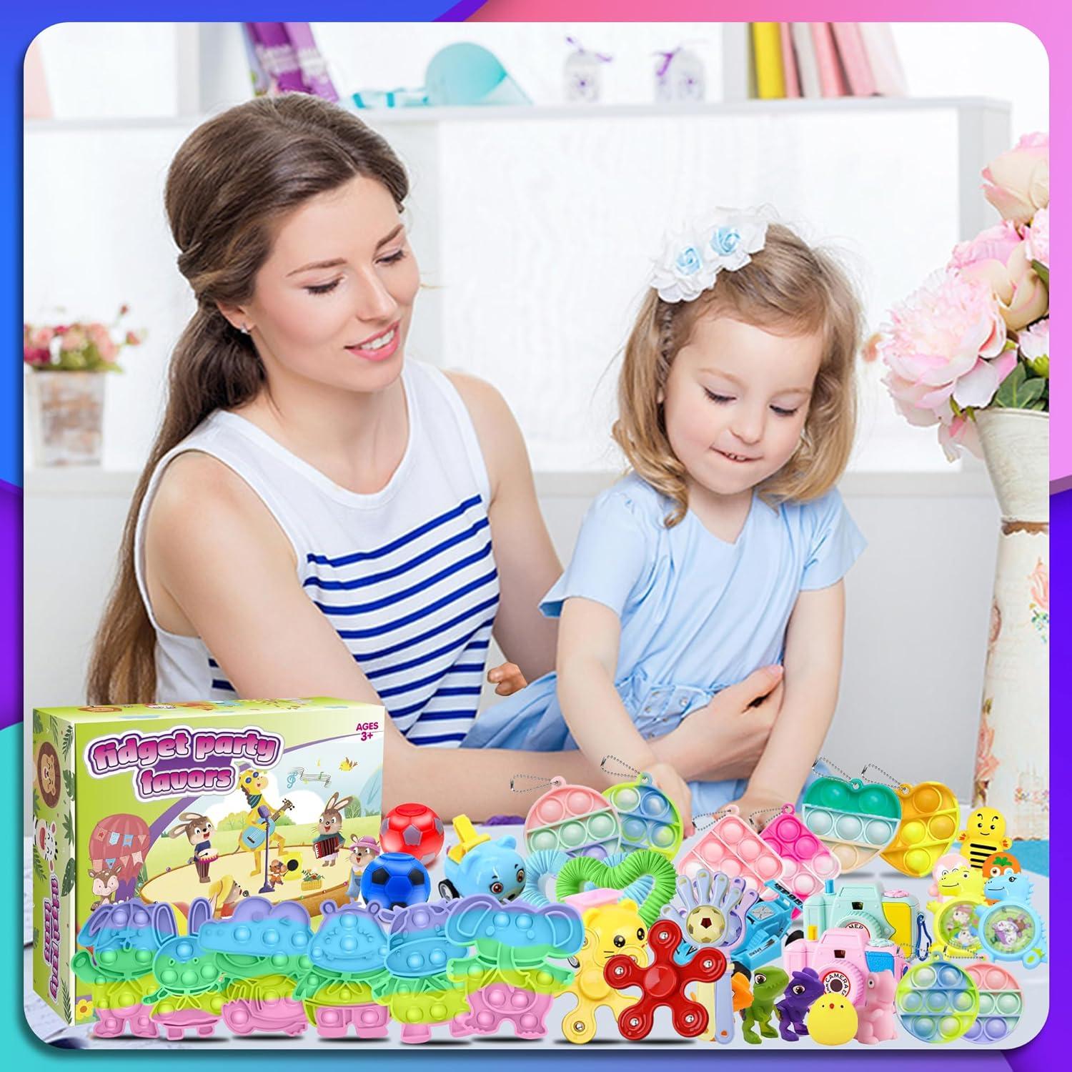 Paquete de 1000+ Juguetes Antiestrés WEBROD para Niños