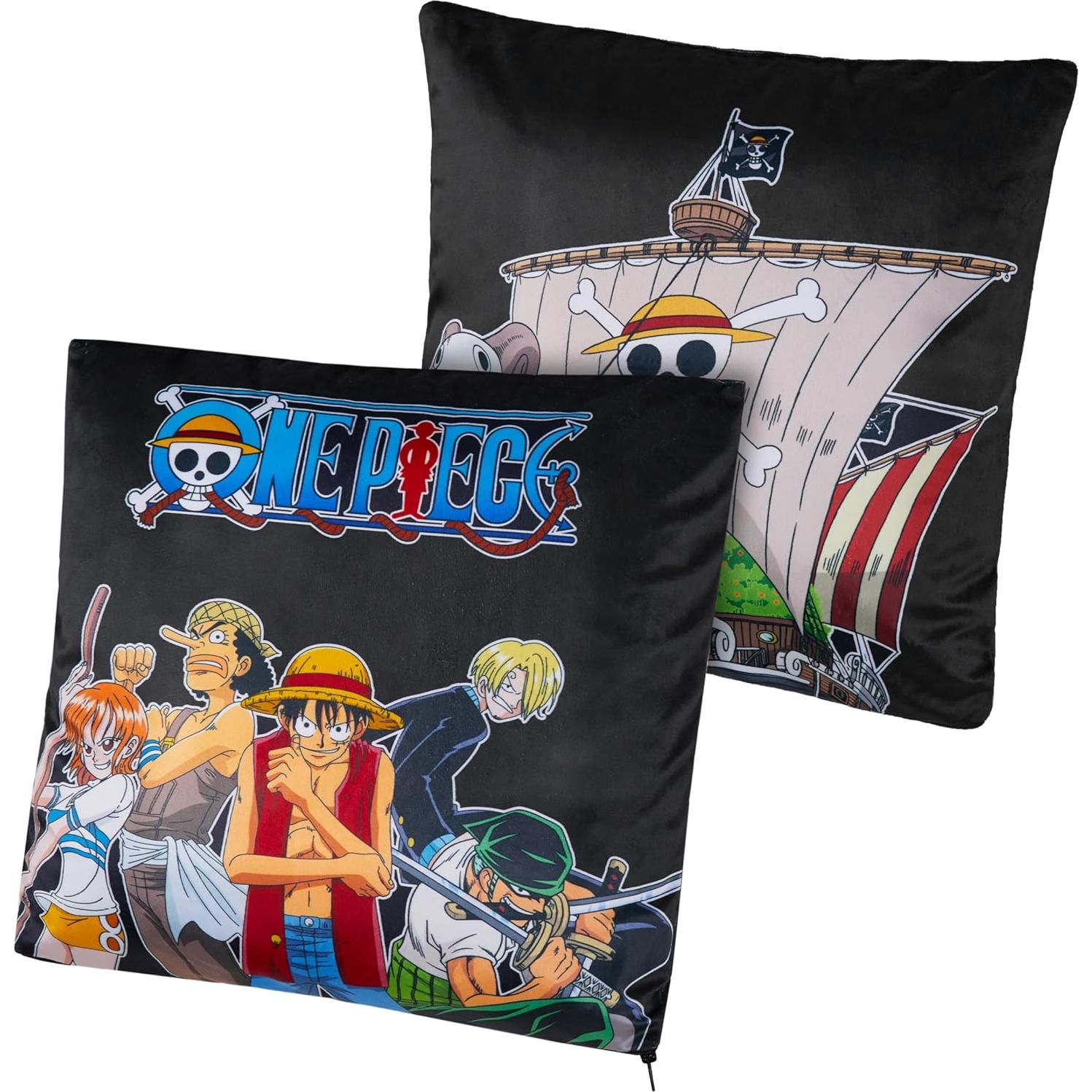 Set de 2 Fundas de Cojín One Piece 50x30cm y 35x35cm