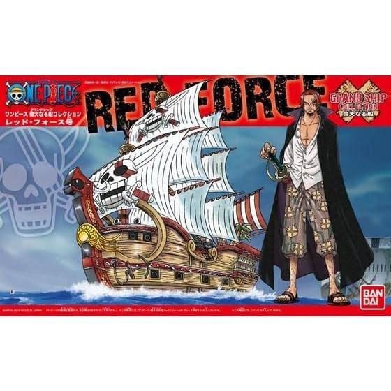 Kit de Modelo Barco Red Force Bandai 15 cm 1:500