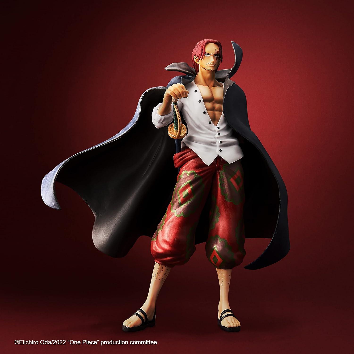 Figura Estatua Ichibansho Shanks One Piece Film Red 16 cm