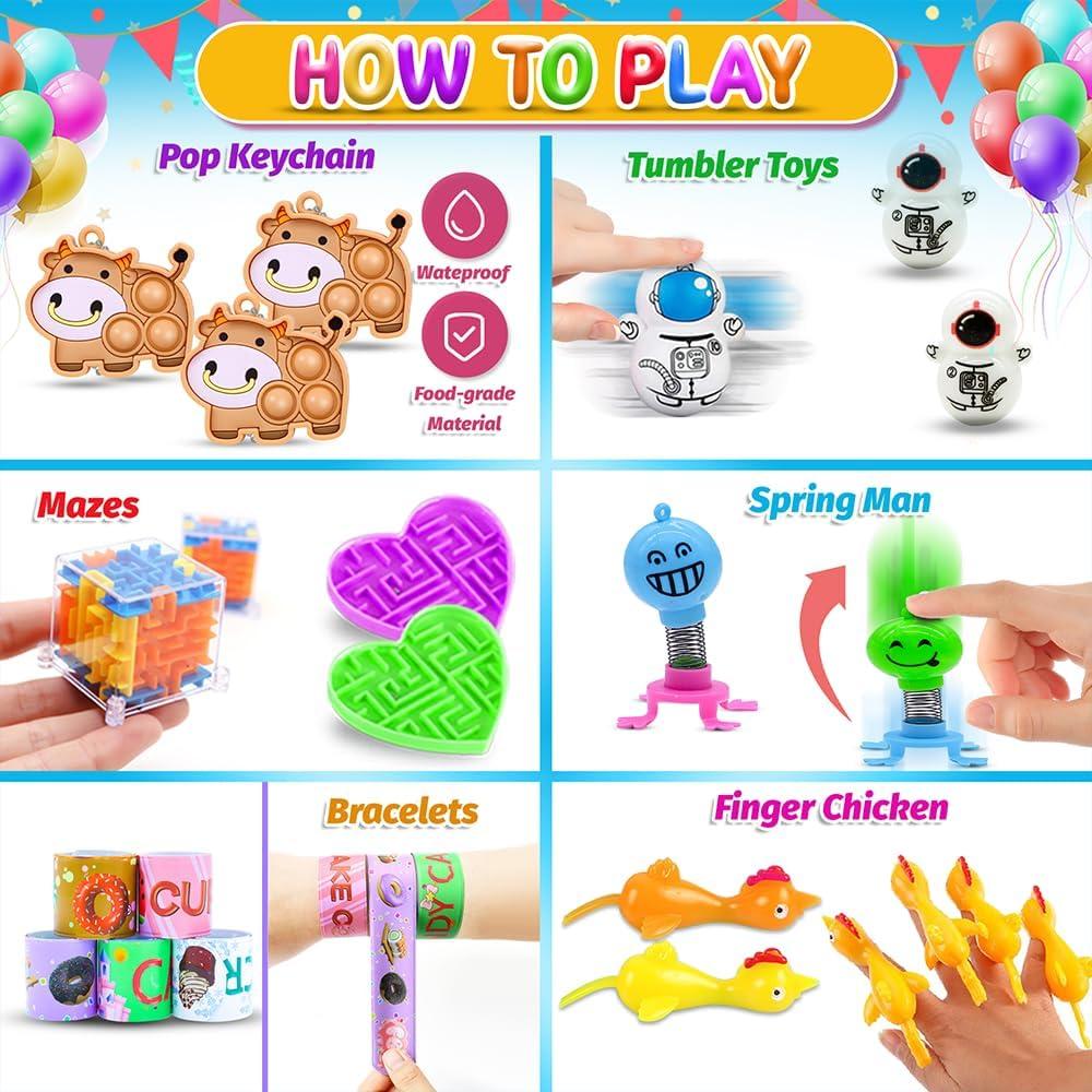 1000 Juguetes Antiestrés para Niños HOLILURE - Fiesta y Regalos