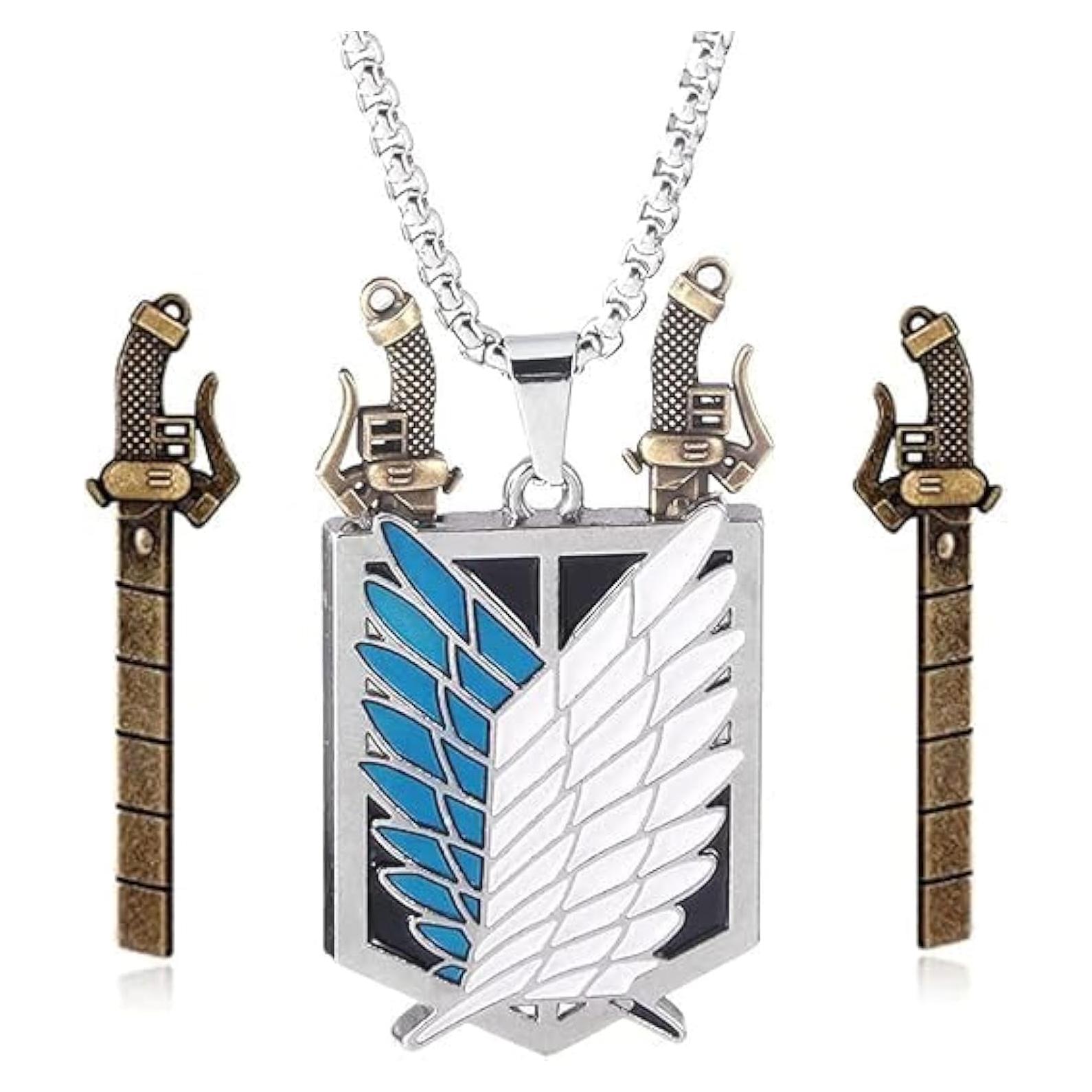 Collar Alas de la Libertad AOT - Shingeki No Kyojin - 5.6x3.3cm