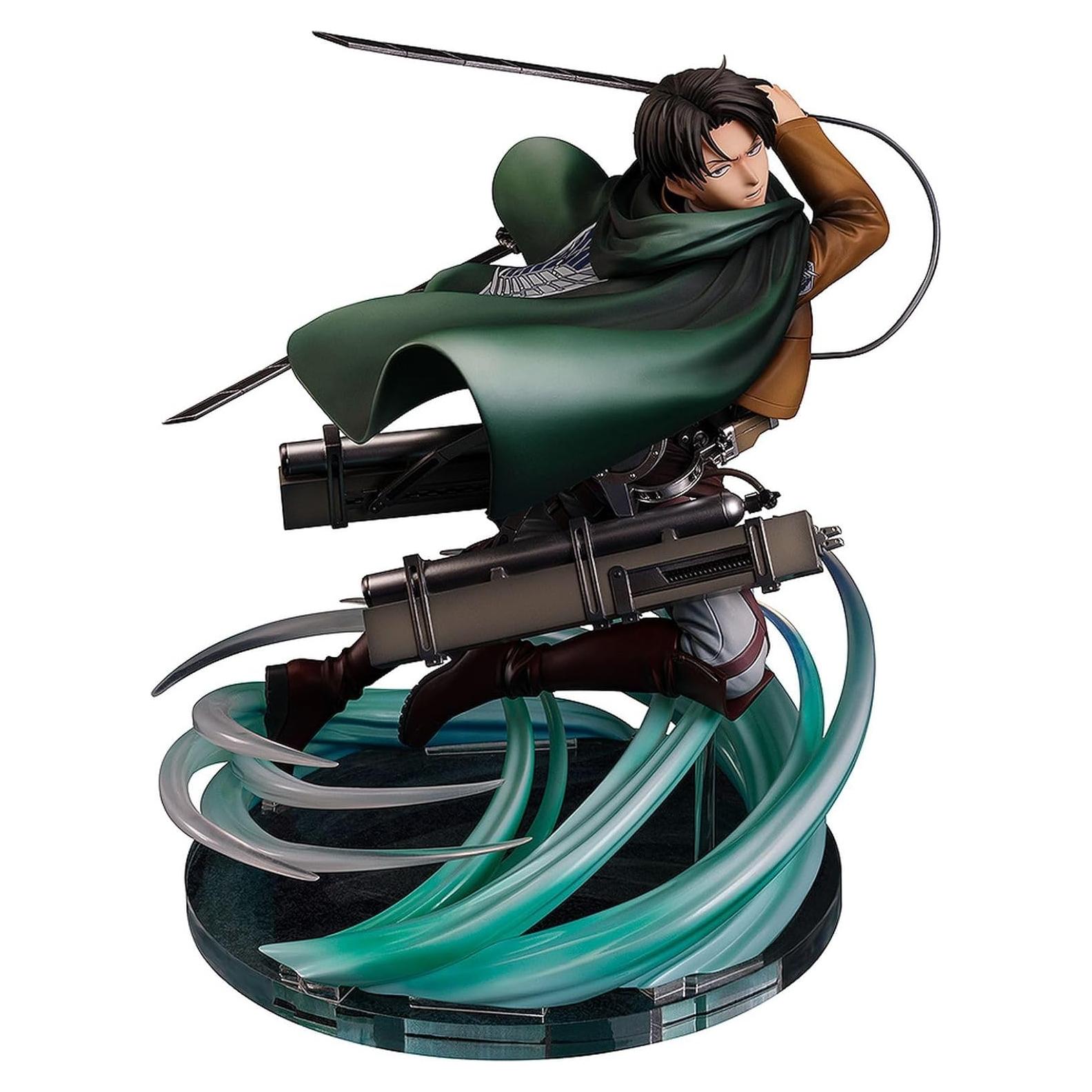 Figura de PVC Levi Ataque en los Titanes 1:6 Pony Canyon