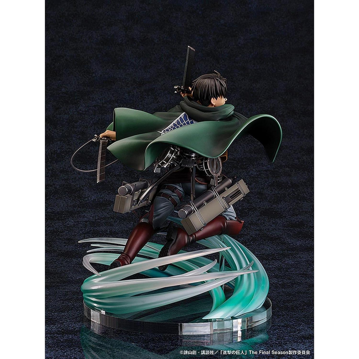 Figura de PVC Levi Ataque en los Titanes 1:6 Pony Canyon