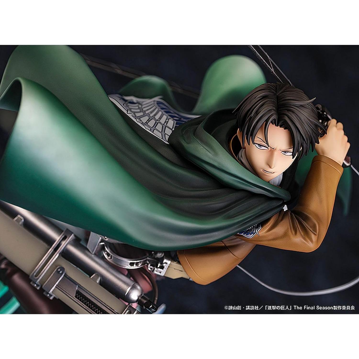 Figura de PVC Levi Ataque en los Titanes 1:6 Pony Canyon