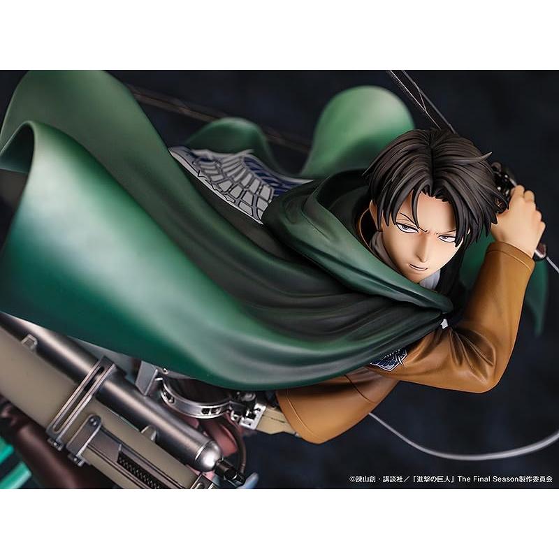 Figura de PVC Levi Ataque en los Titanes 1:6 Pony Canyon