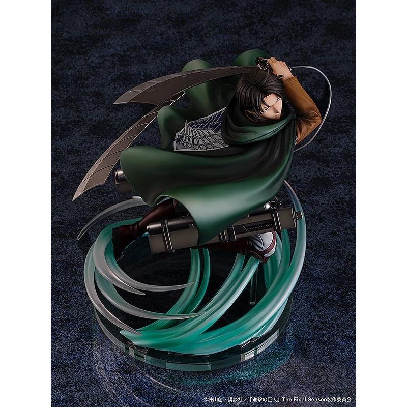 Figura de PVC Levi Ataque en los Titanes 1:6 Pony Canyon