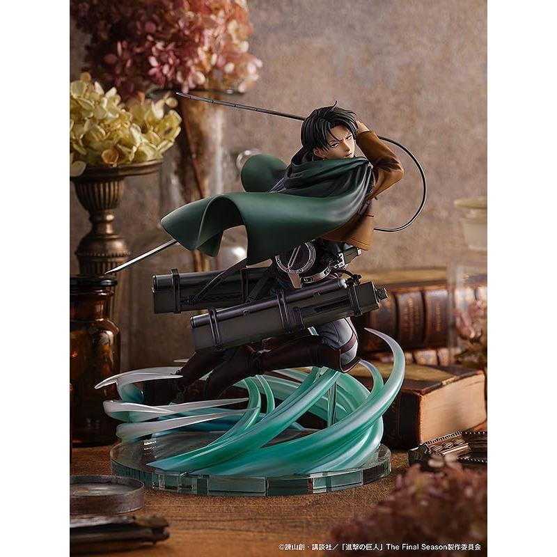 Figura de PVC Levi Ataque en los Titanes 1:6 Pony Canyon