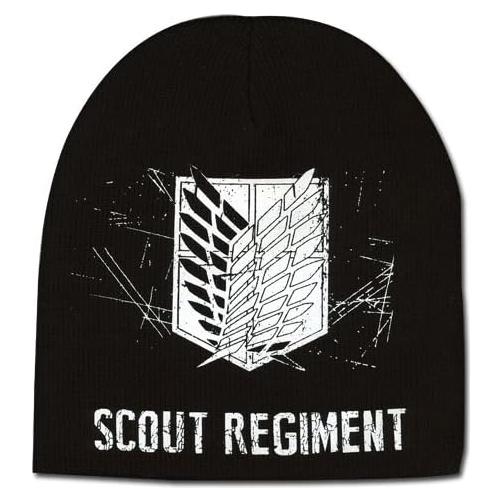 Gorro Attack on Titan Regimiento de Exploración 7.62 cm Negro