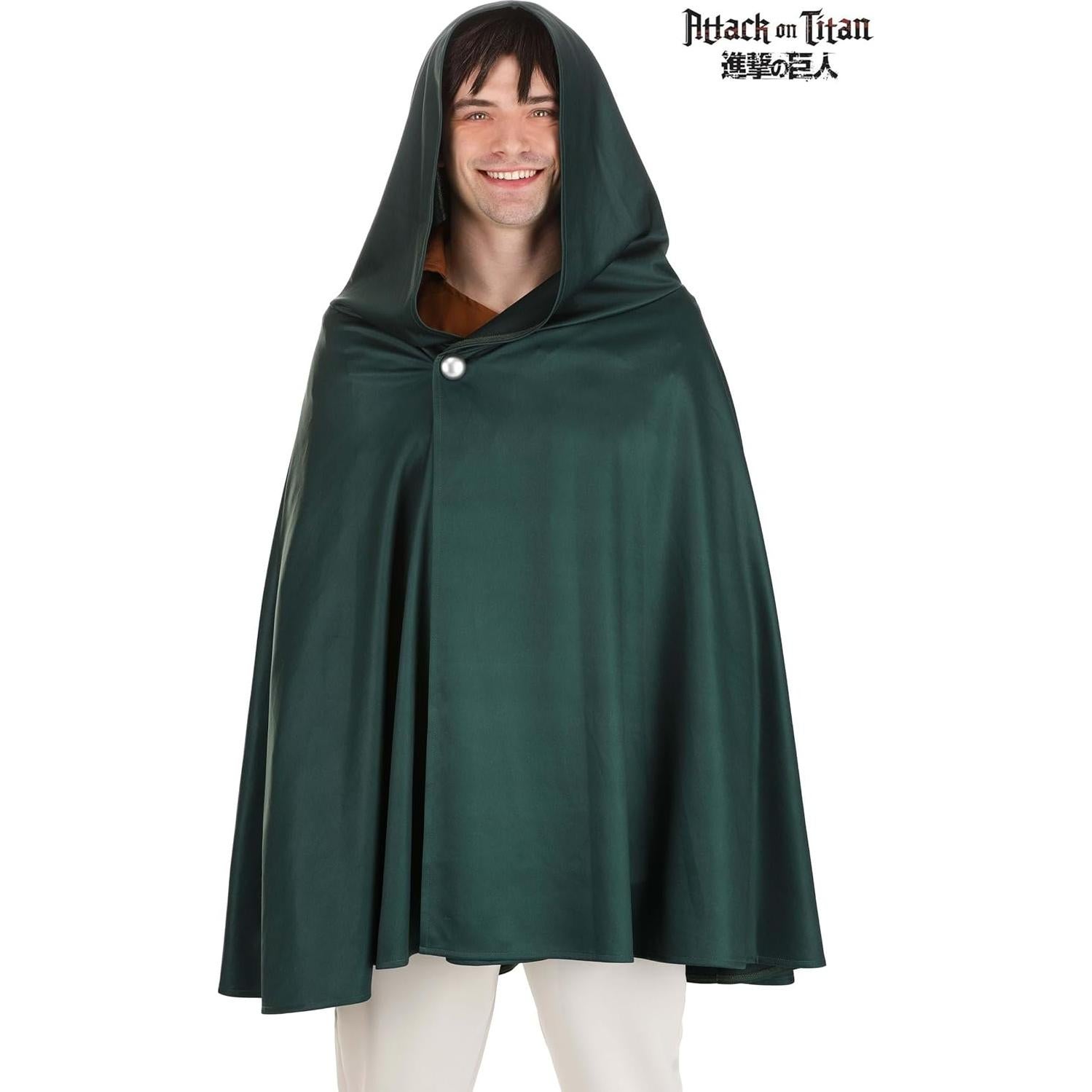 Capa de Disfraz Scout Adulto Fun Costumes Ataque a los Titanes Verde