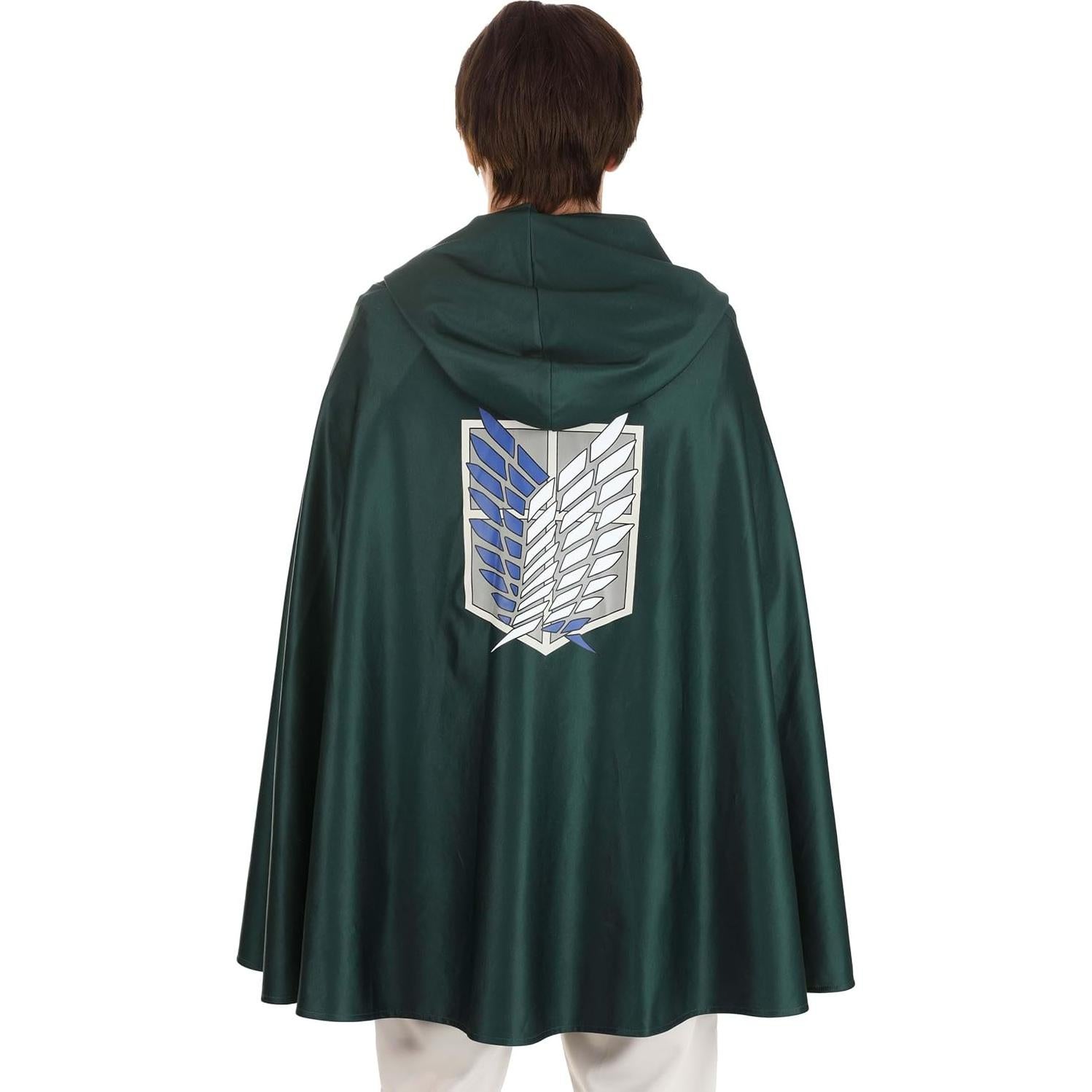 Capa de Disfraz Scout Adulto Fun Costumes Ataque a los Titanes Verde
