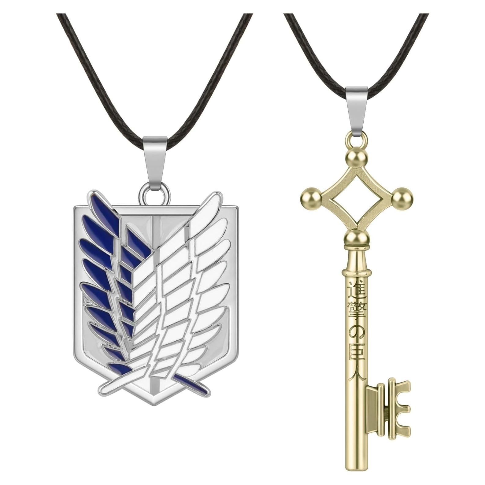 Collar de Anime Vancle Eren Ataque en los Titanes Alas de Libertad