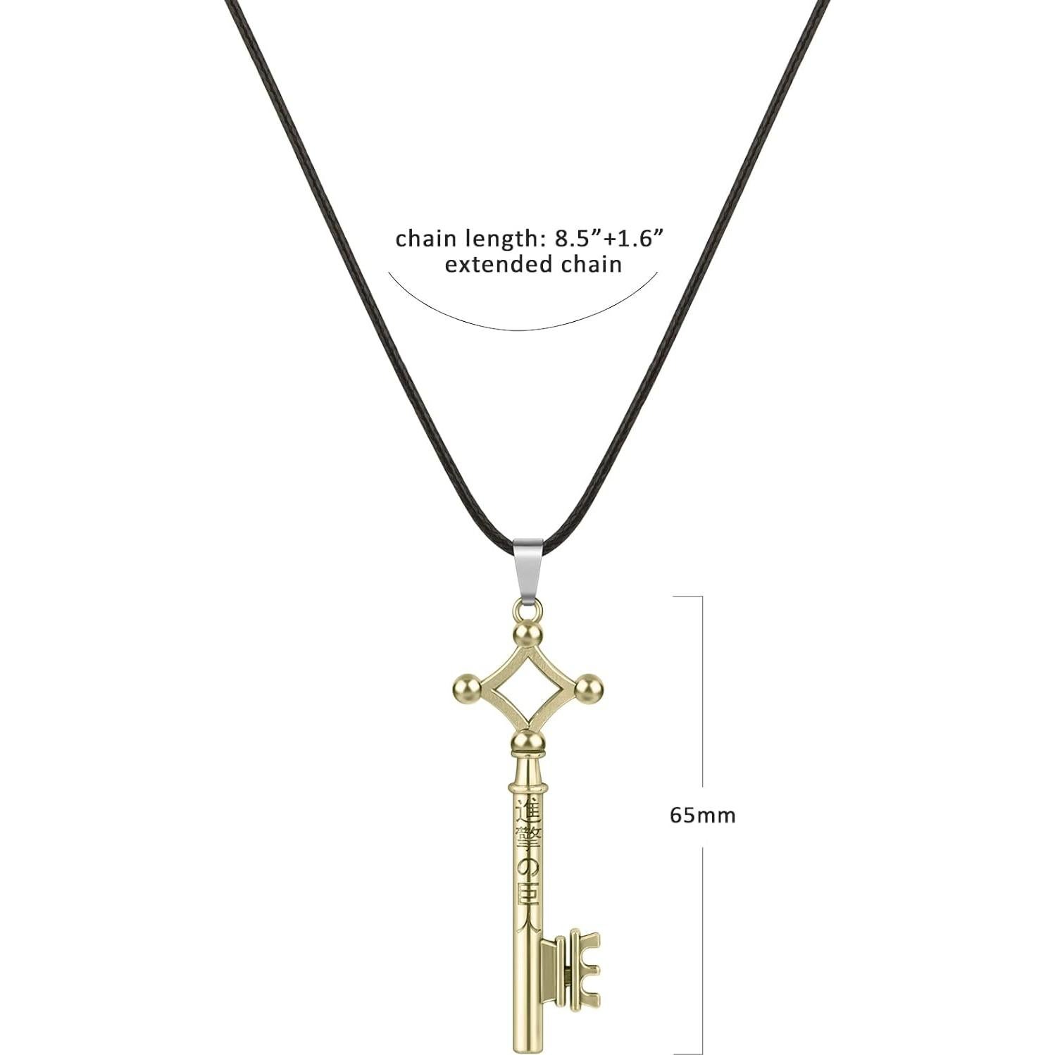 Collar de Anime Vancle Eren Ataque en los Titanes Alas de Libertad