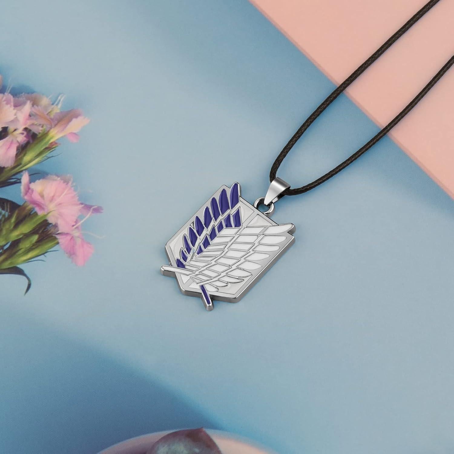 Collar de Anime Vancle Eren Ataque en los Titanes Alas de Libertad