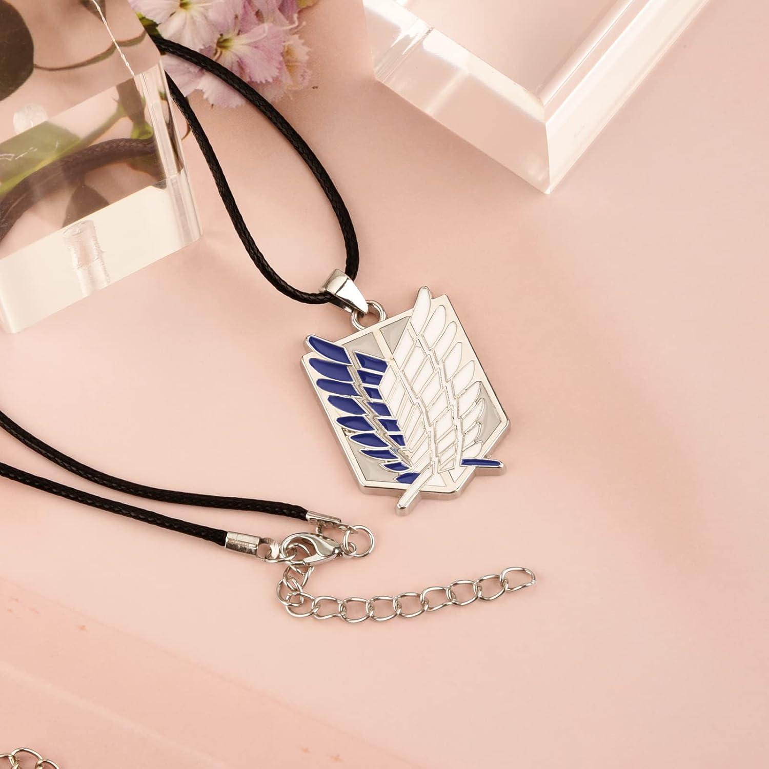 Collar de Anime Vancle Eren Ataque en los Titanes Alas de Libertad