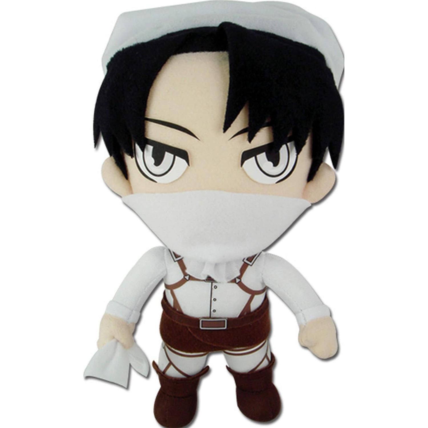 Peluche Levi Ackerman Ataque a los Titanes 21.6 cm Great Eastern