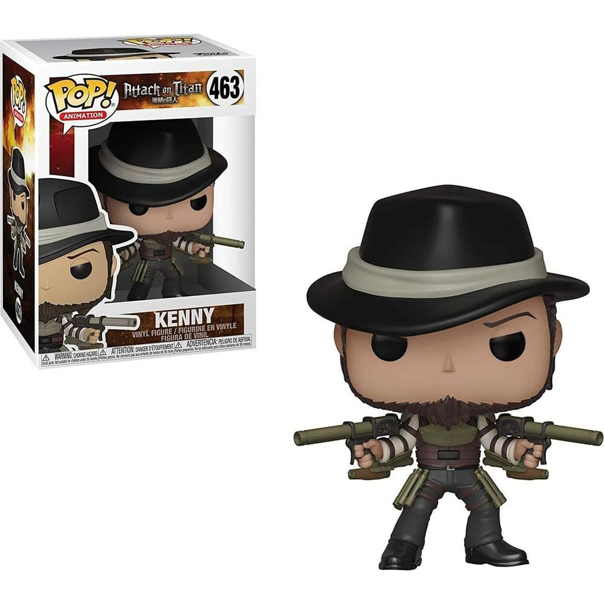 Figura de Vinilo Pop! Funko Ataque a los Titanes Kenny Ackerman 9.5 cm