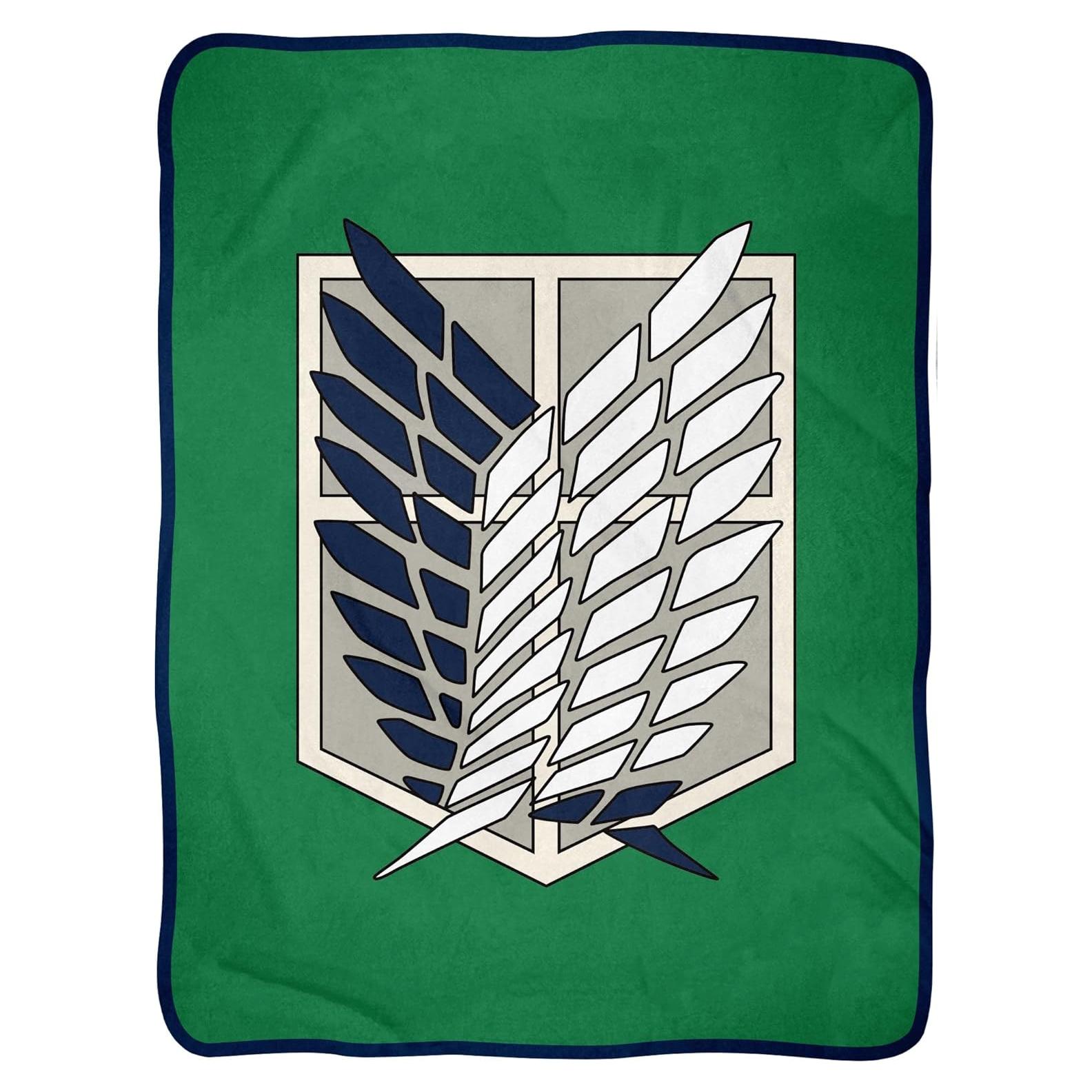 Manta de Felpa Suave Surreal Entertainment Ataque a los Titanes 122x152cm