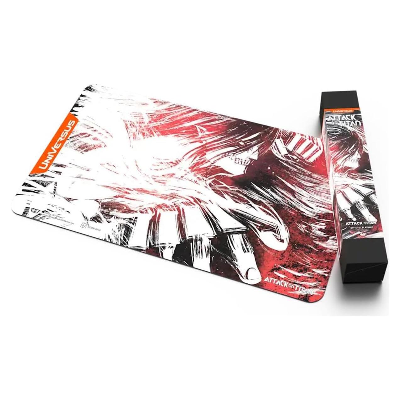 Tapete de Neopreno Universus Ataque de los Titanes 60.96x35.56cm