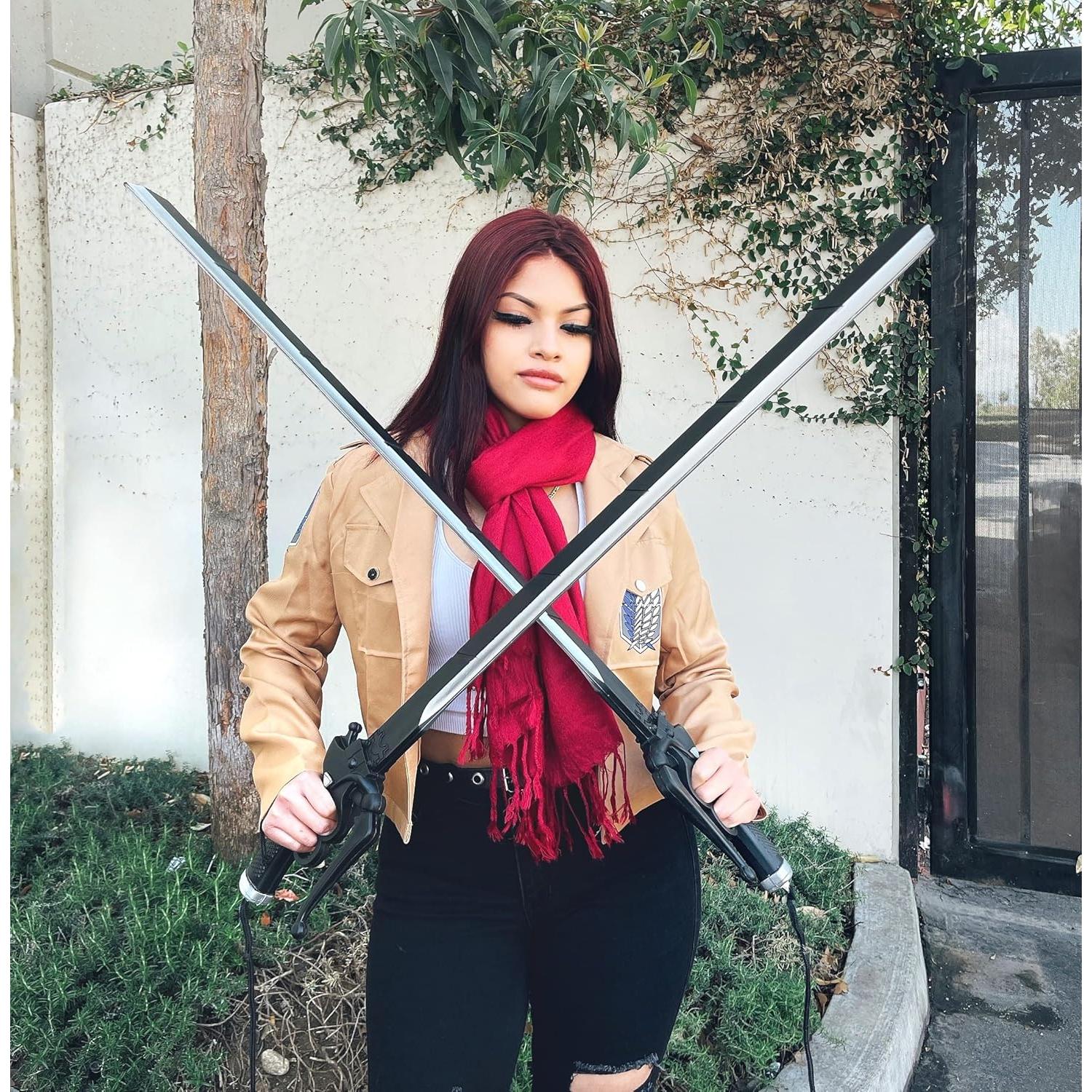 Espada de Espuma AOT Genérico 95.88 cm - Set de 2 Eren Levi