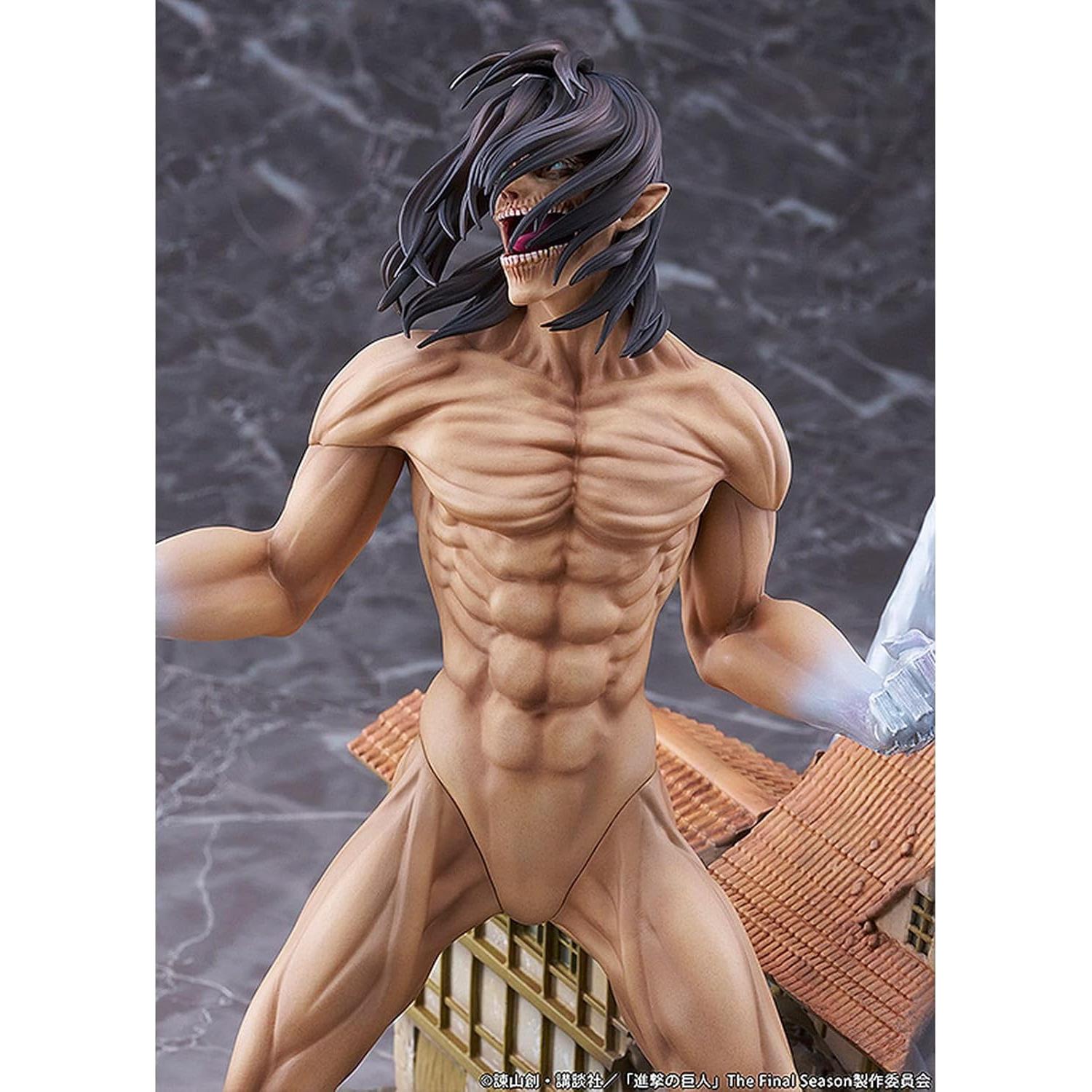 Figura Eren Jaeger Titan de Ataque -Juicio- Proof 35.56 cm