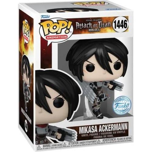 Figura Funko Pop! Mikasa Ackermann Ataque de los Titanes Metálica