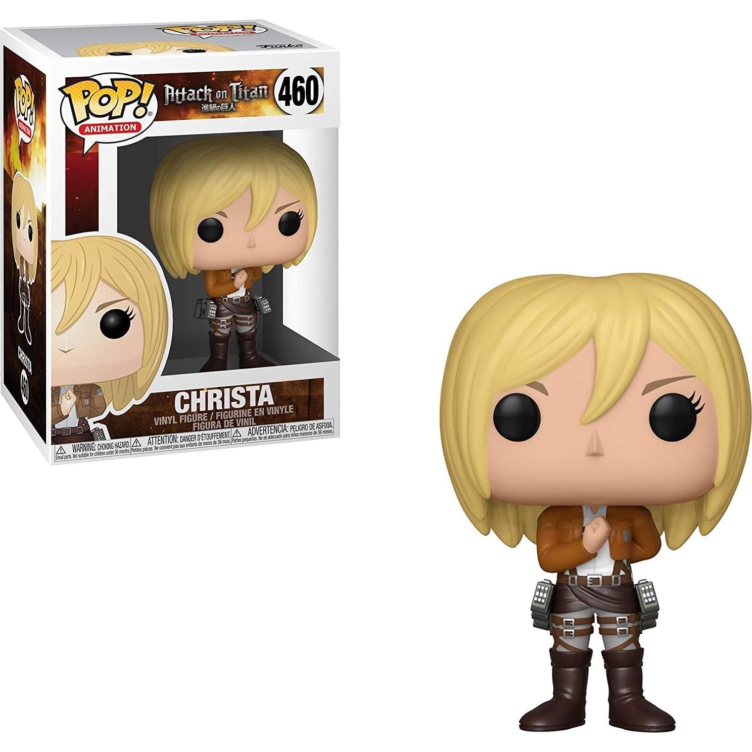 Figura de Vinilo Pop! Ataque a los Titanes Christa 9.5 cm