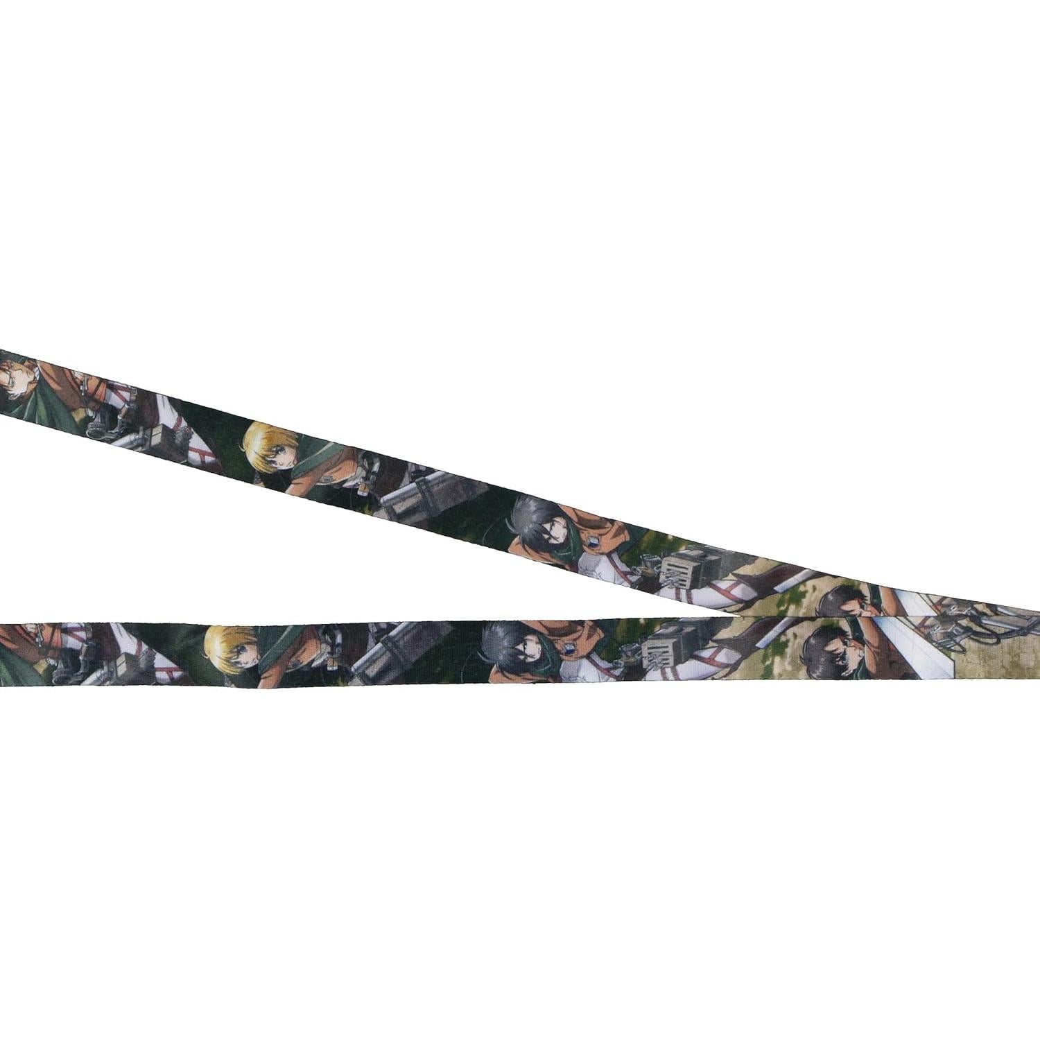 Porta Credencial Attack On Titan JUST FUNKY con Charm y Cinta