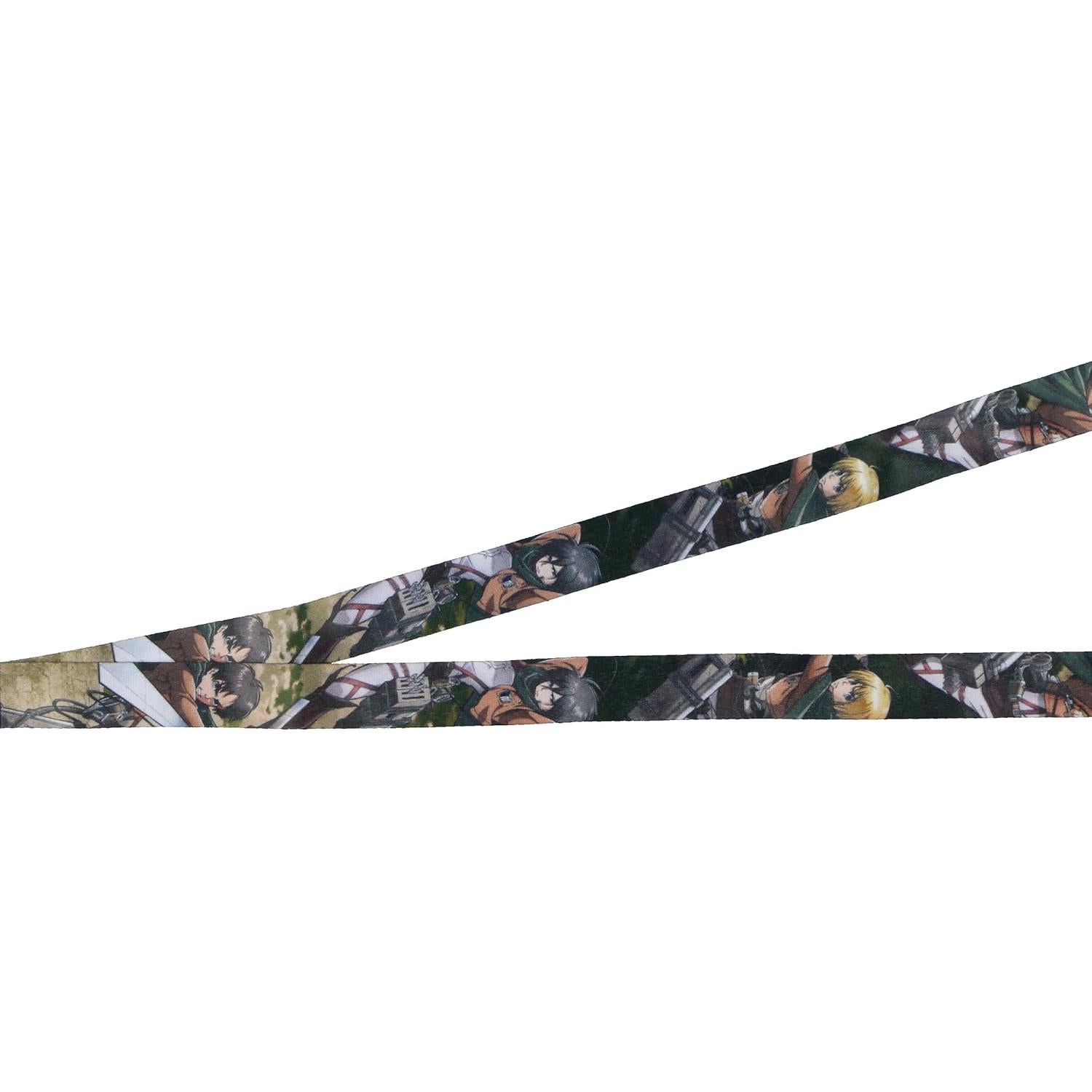 Porta Credencial Attack On Titan JUST FUNKY con Charm y Cinta