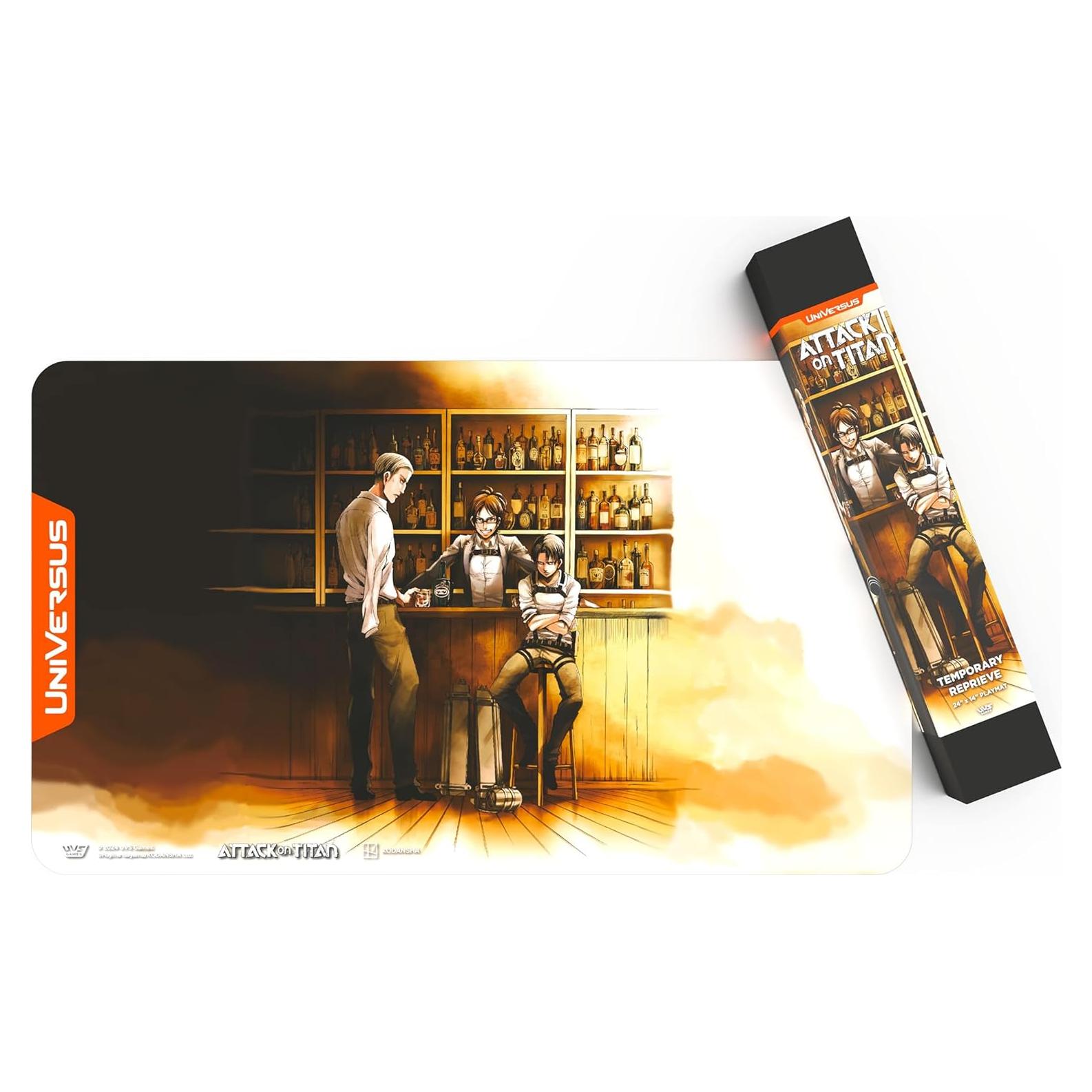 Tapete de Neopreno UniVersus Ataque a los Titanes 60x35 cm