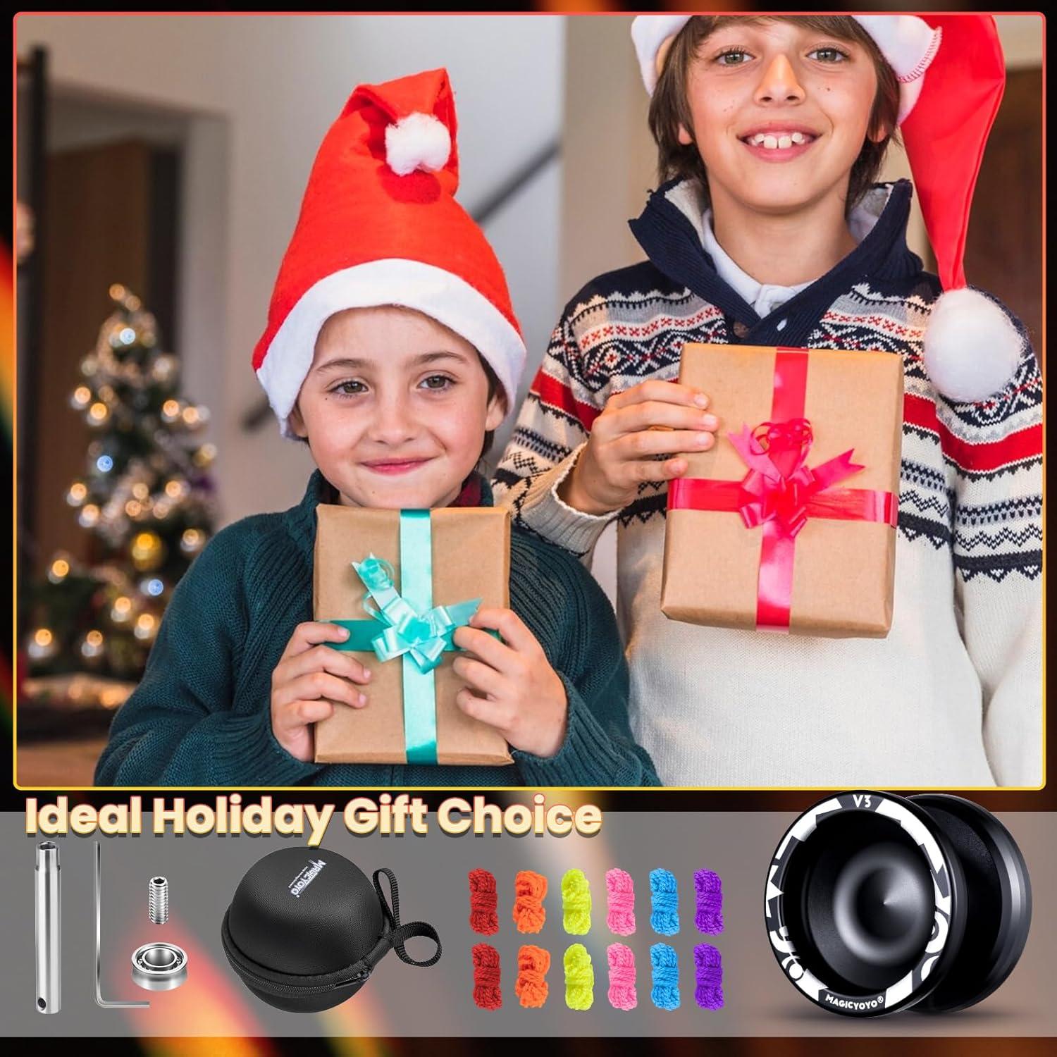 Yoyo Profesional MAGICYOYO V3 para Niños y Adultos - Negro