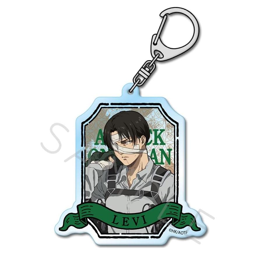 Llavero Acrílico Ataque a los Titanes Levi 7 cm SYNC