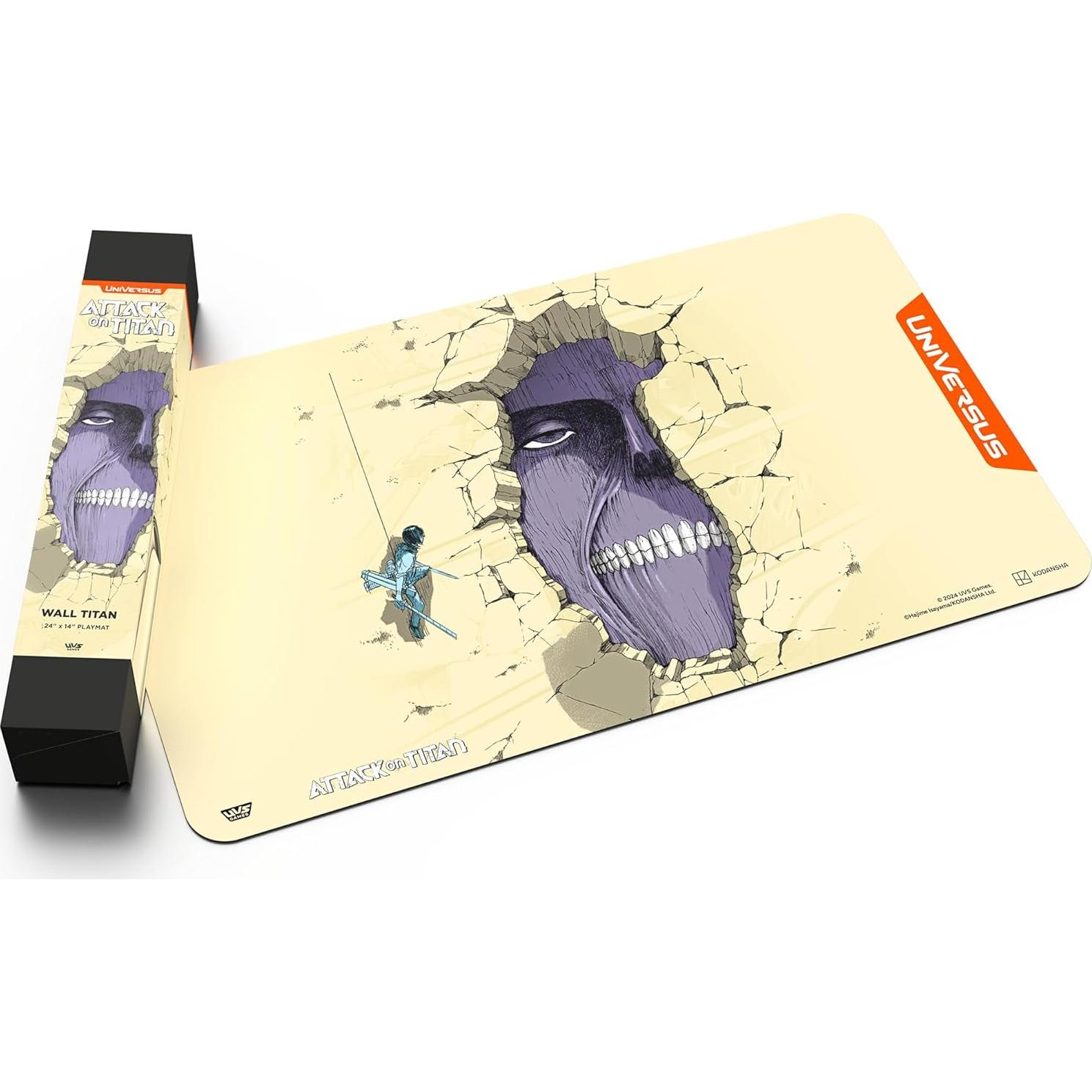 Tapete de Neopreno Universus Ataque de los Titanes 60x35 cm